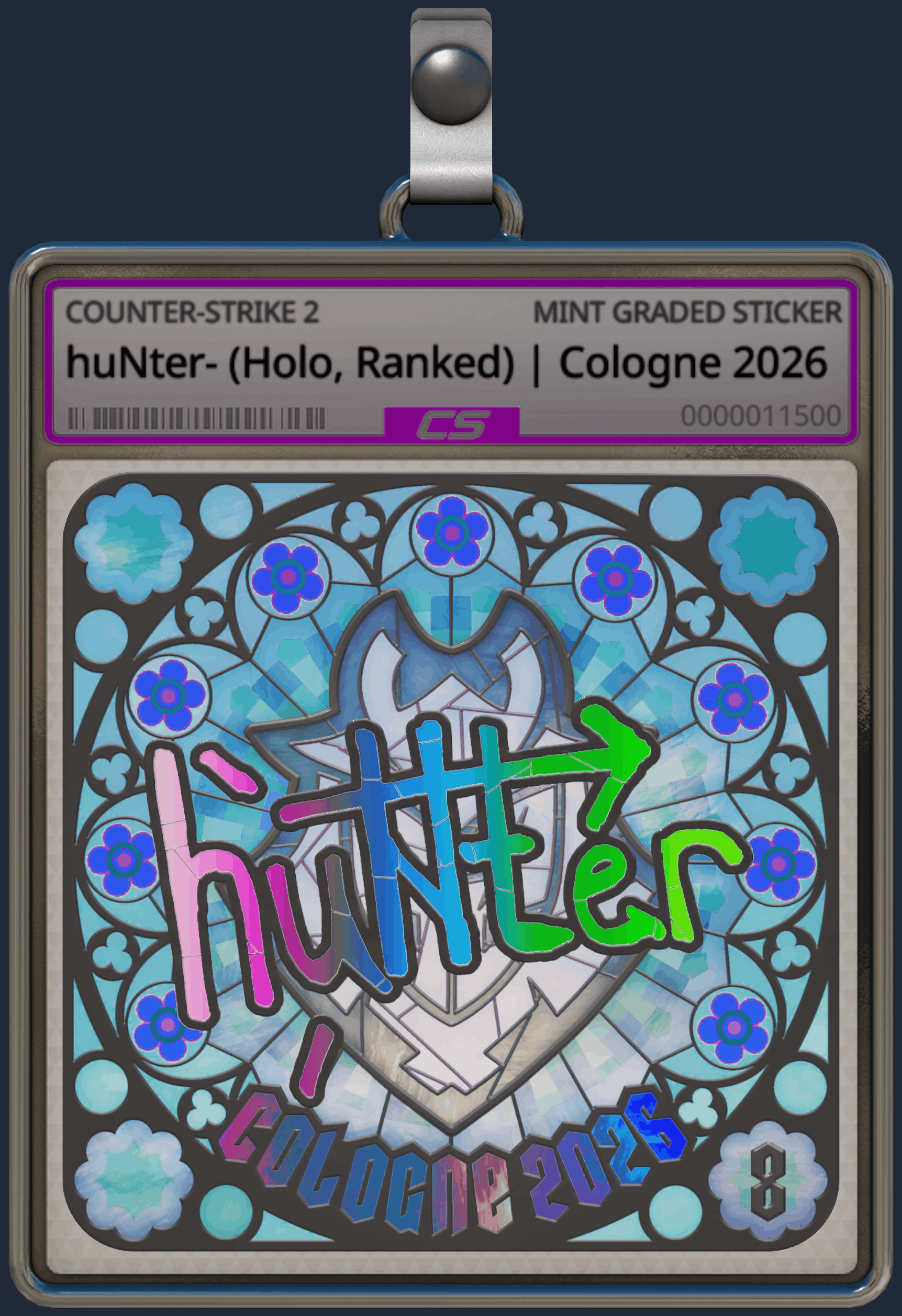 Sticker | huNter- (Holo, Ranked) | Cologne 2026 Image