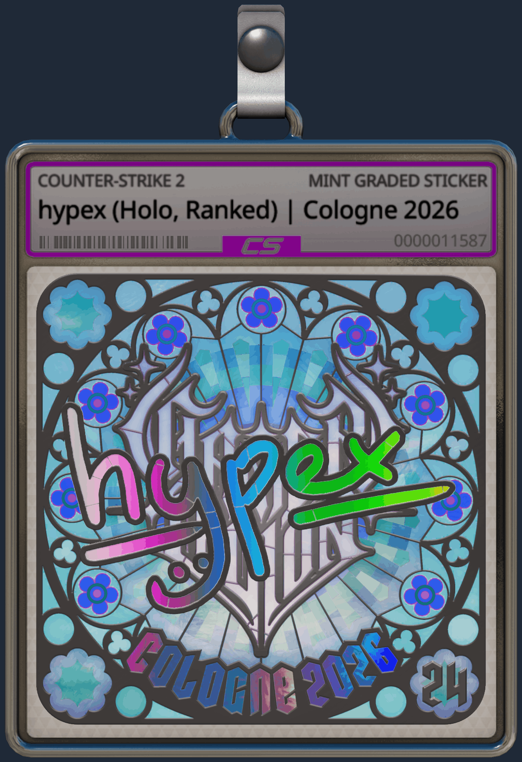 Sticker | hypex (Holo, Ranked) | Cologne 2026 Image
