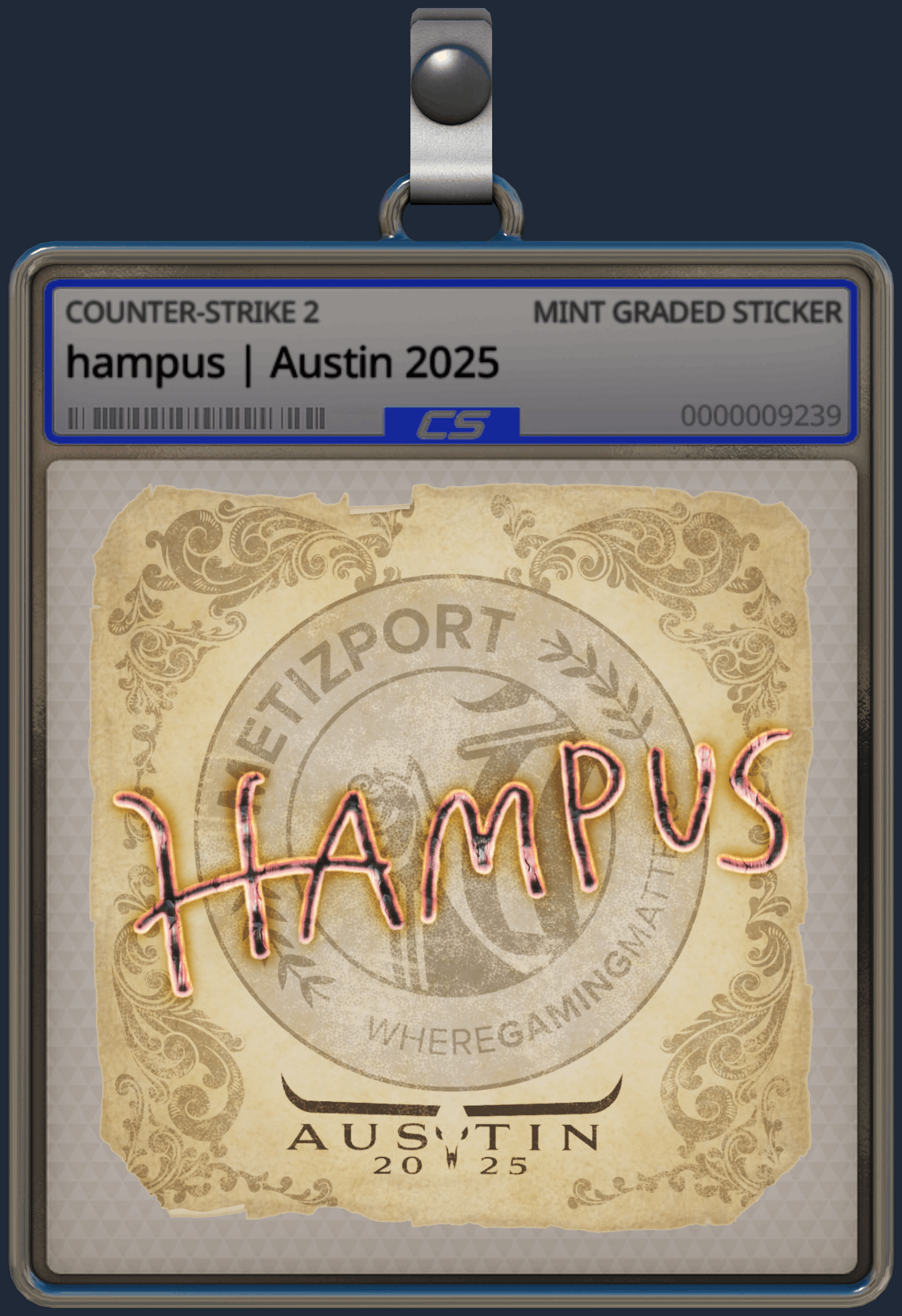 Sticker | hampus | Austin 2025 Image
