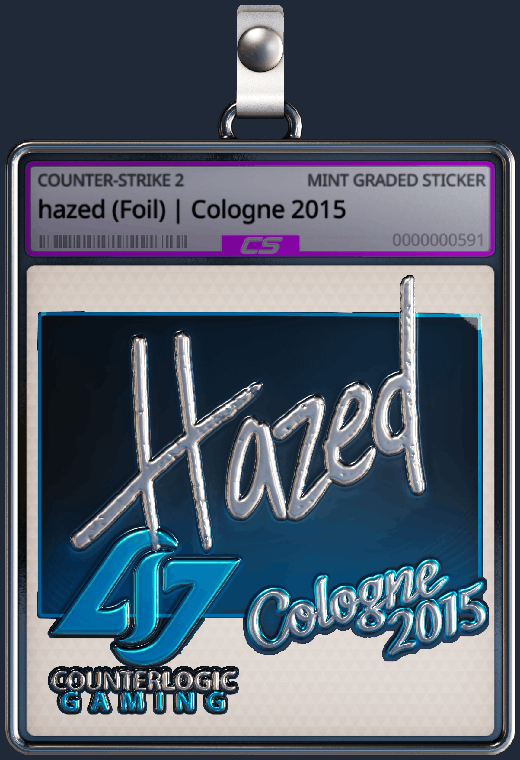Sticker | hazed (Foil) | Cologne 2015 Image