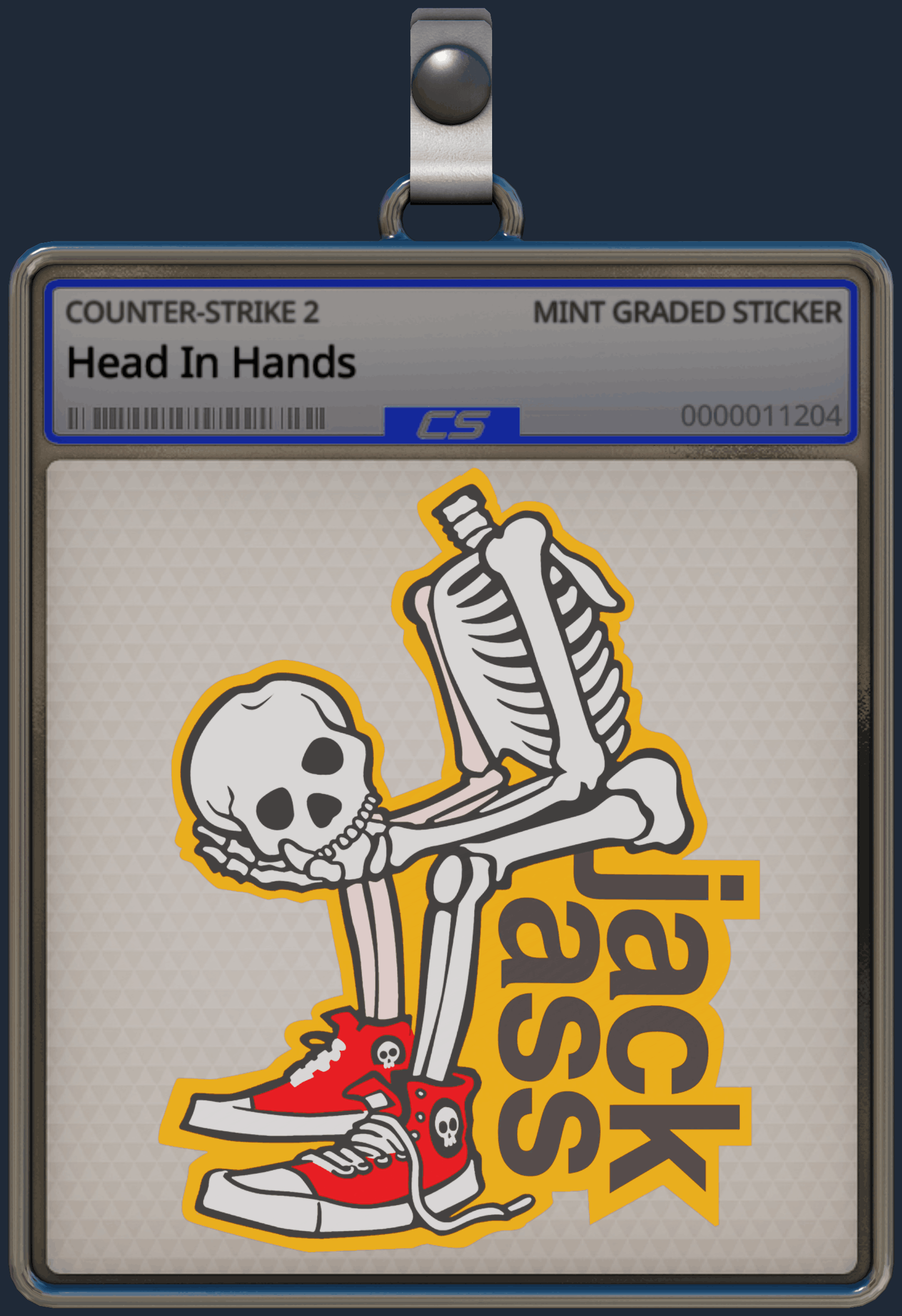 Sticker | Head In Hands Image
