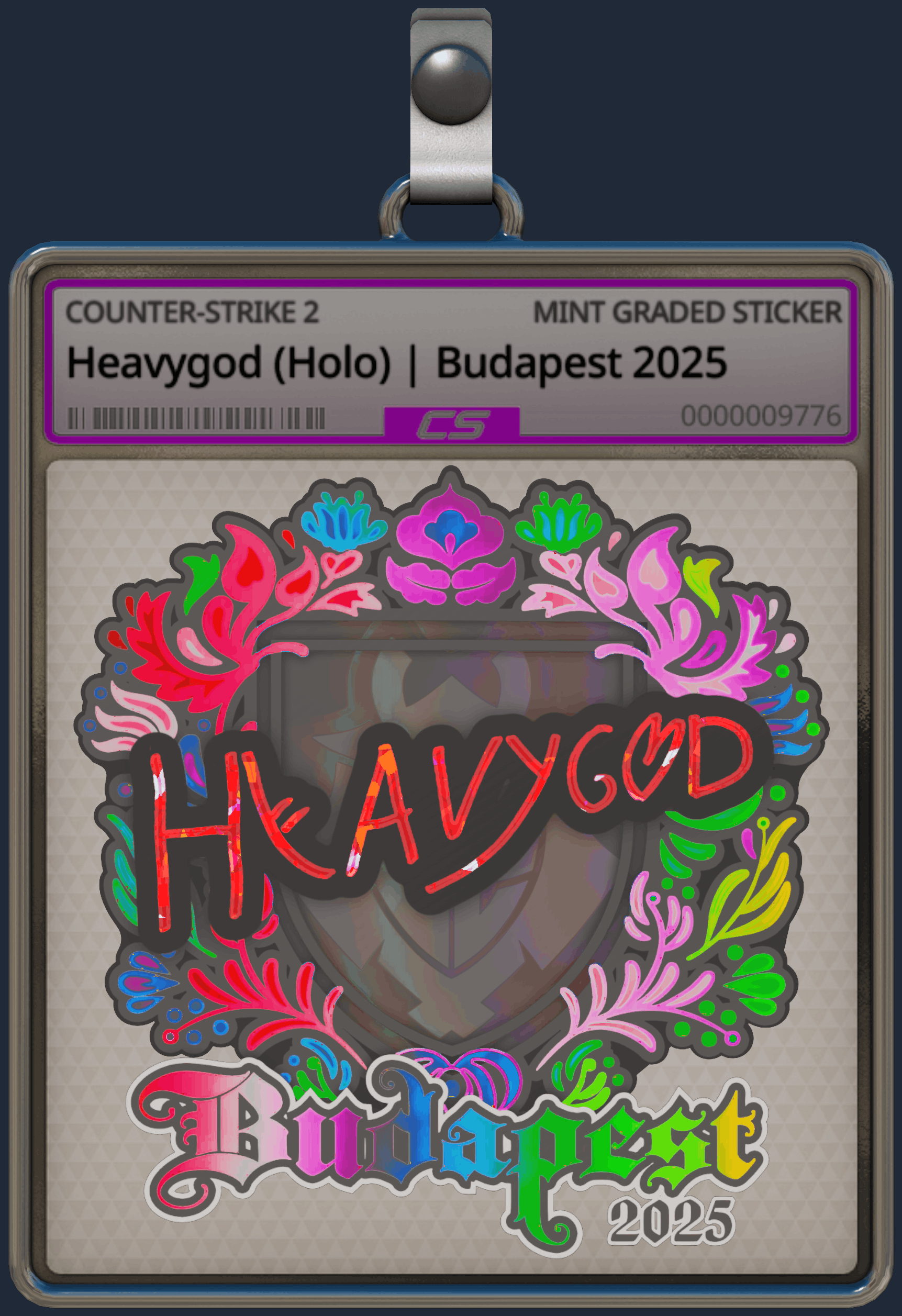 Sticker | Heavygod (Holo) | Budapest 2025 Image