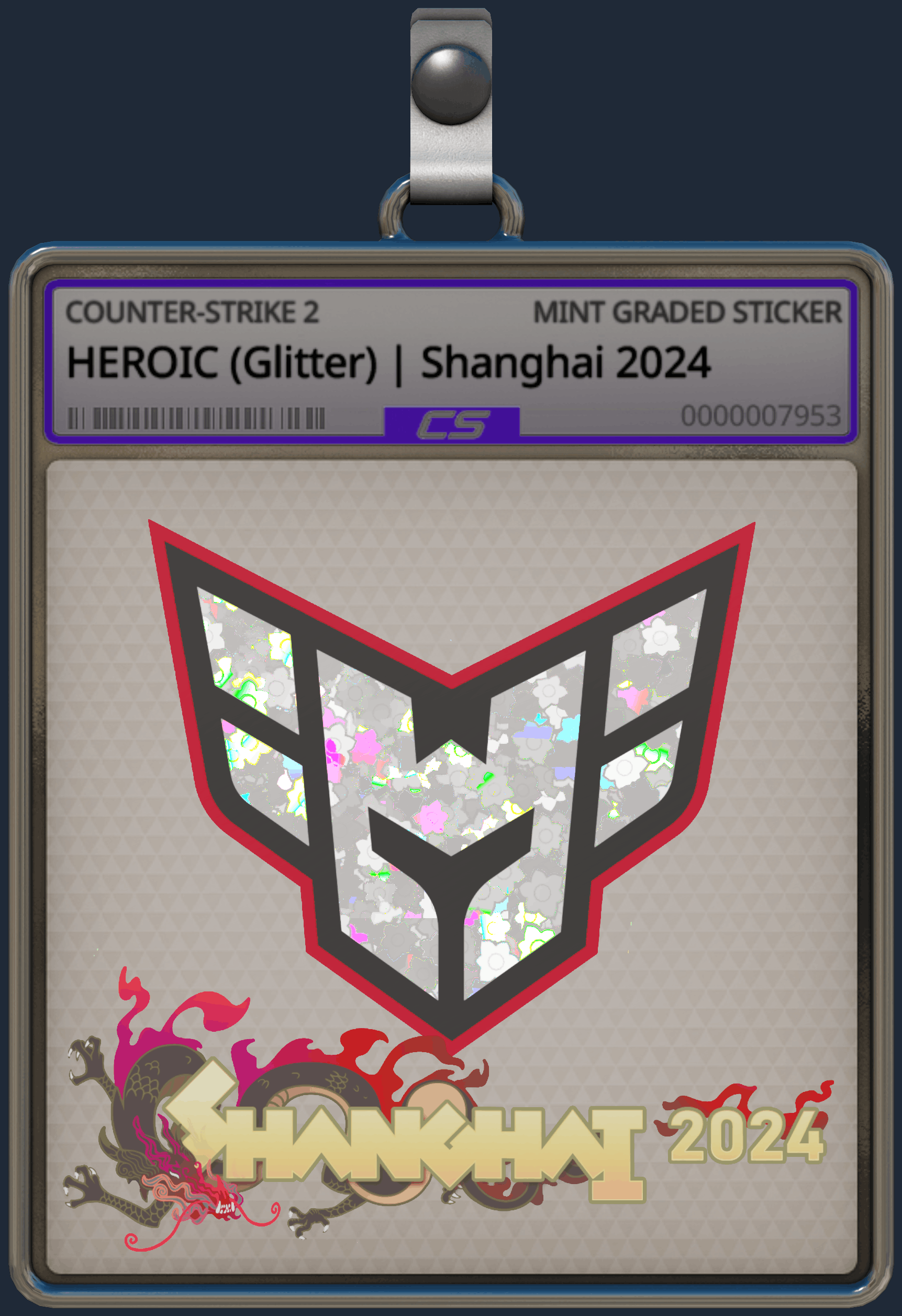 Sticker | HEROIC (Glitter) | Shanghai 2024 Image