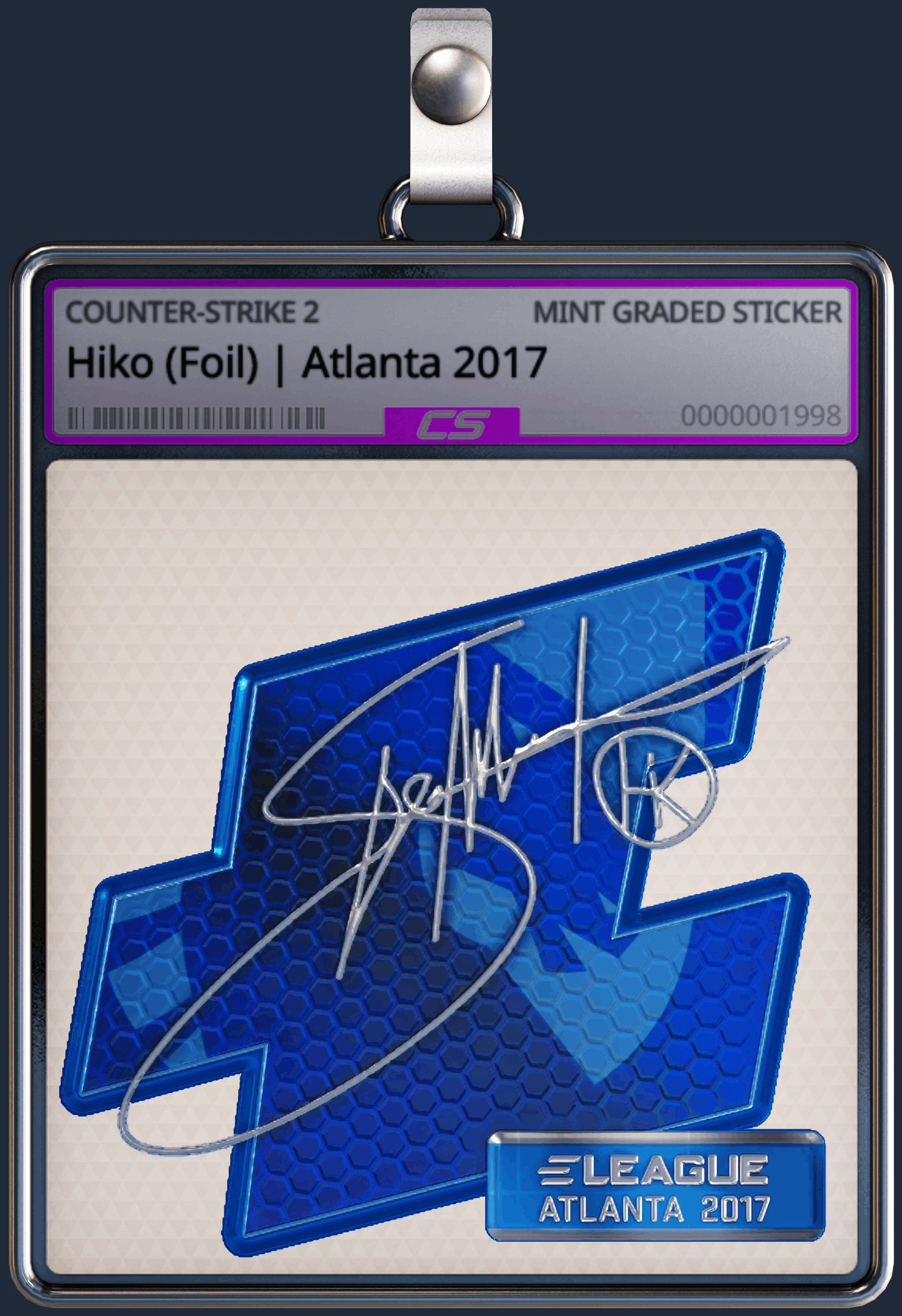 Sticker | Hiko (Foil) | Atlanta 2017 Image