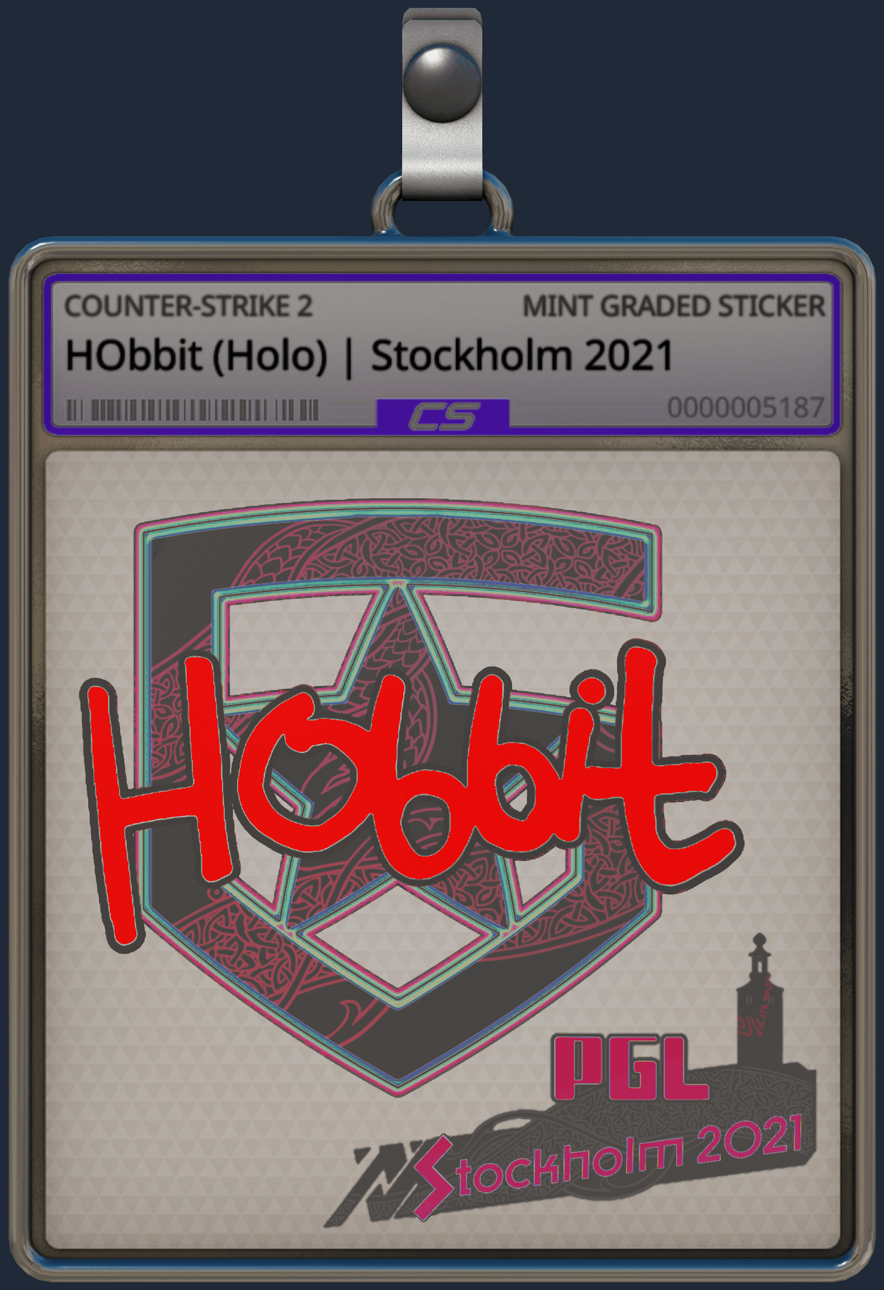 Sticker | HObbit (Holo) | Stockholm 2021 Image