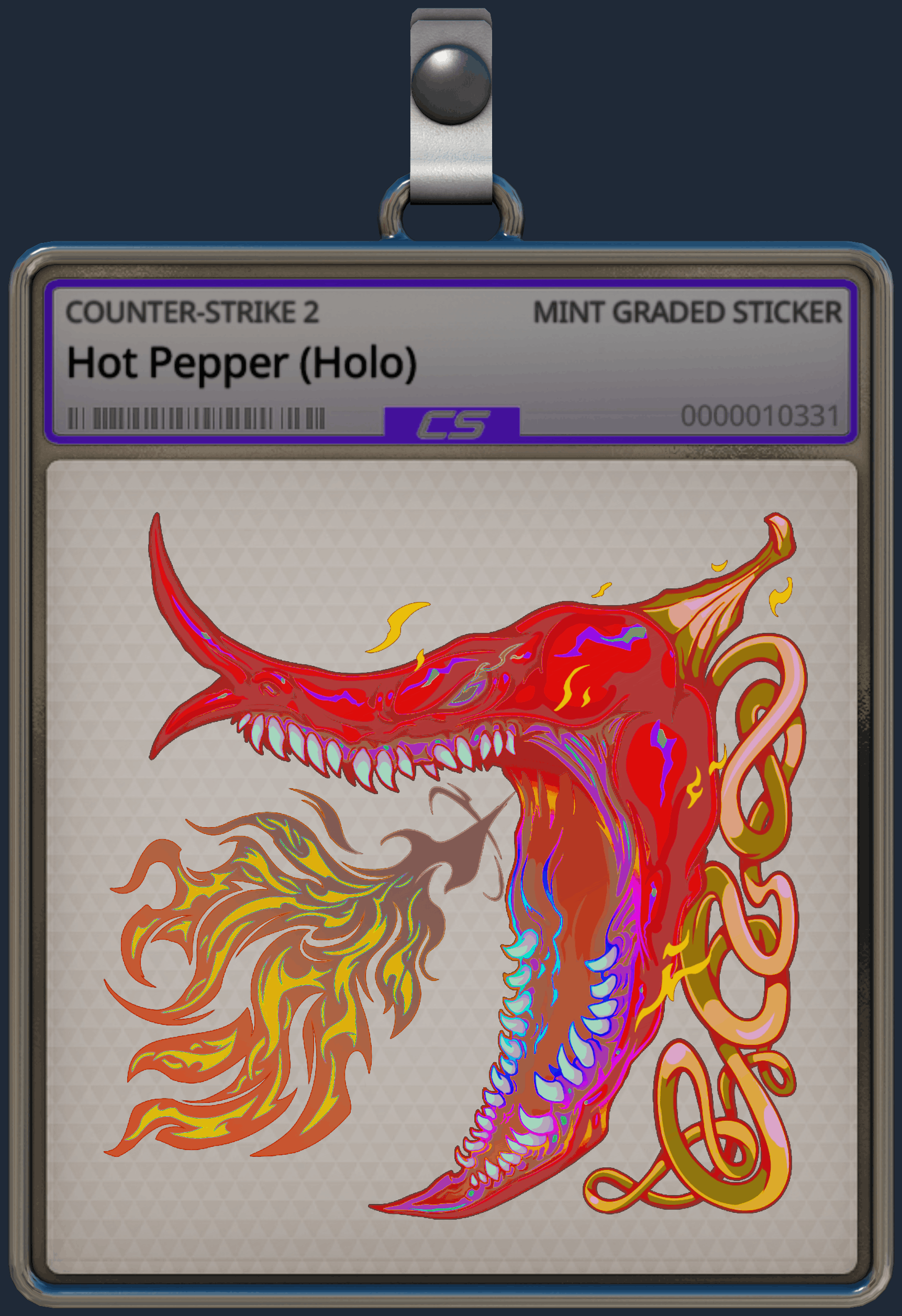 Sticker | Hot Pepper (Holo) Image
