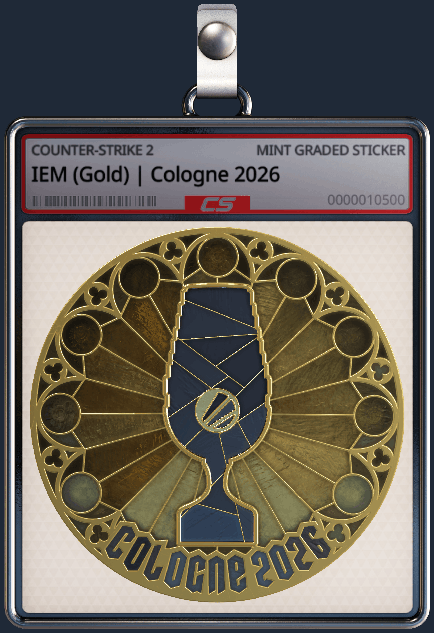 Sticker | IEM (Gold) | Cologne 2026 Image