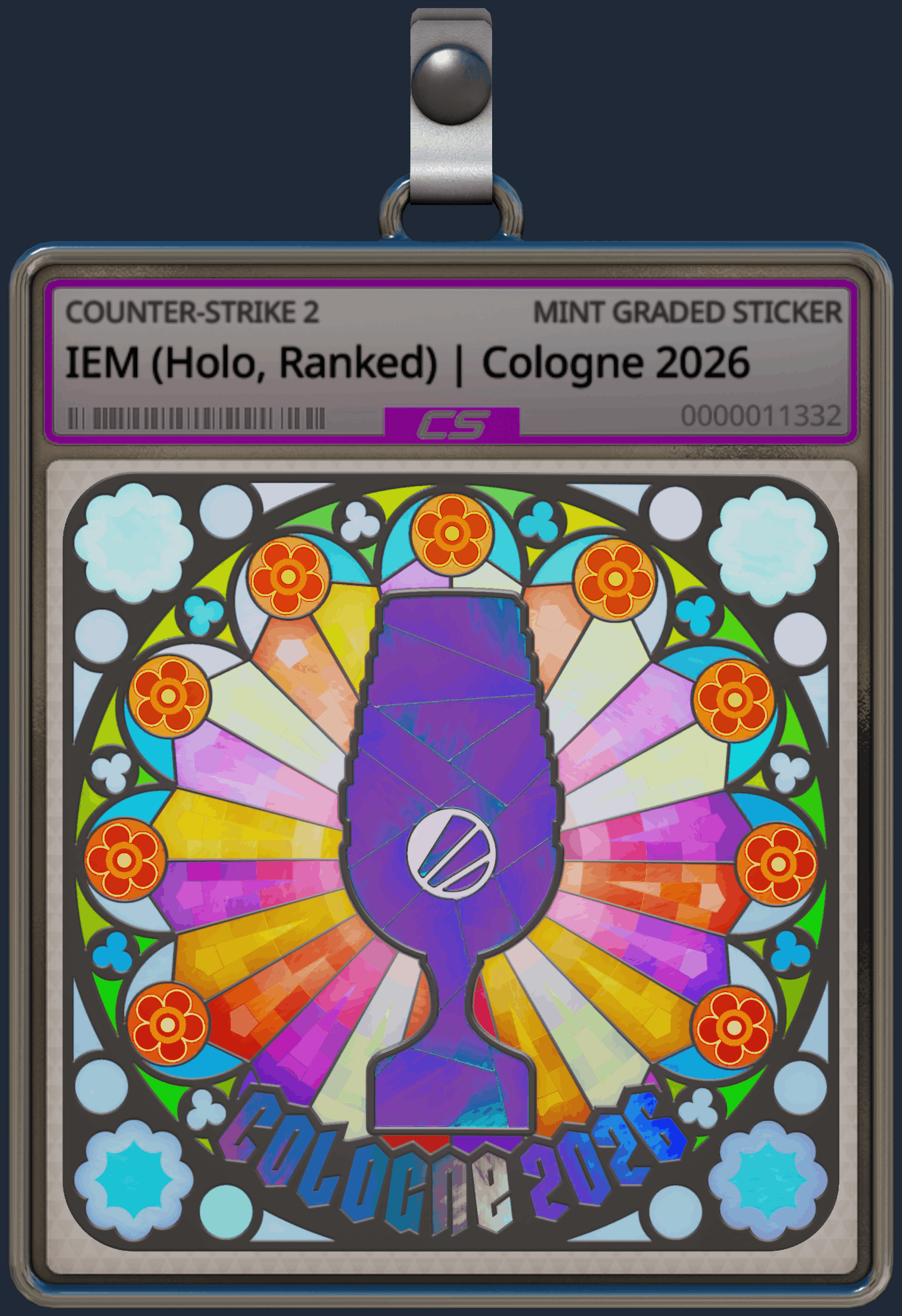 Sticker | IEM (Holo, Ranked) | Cologne 2026 Image