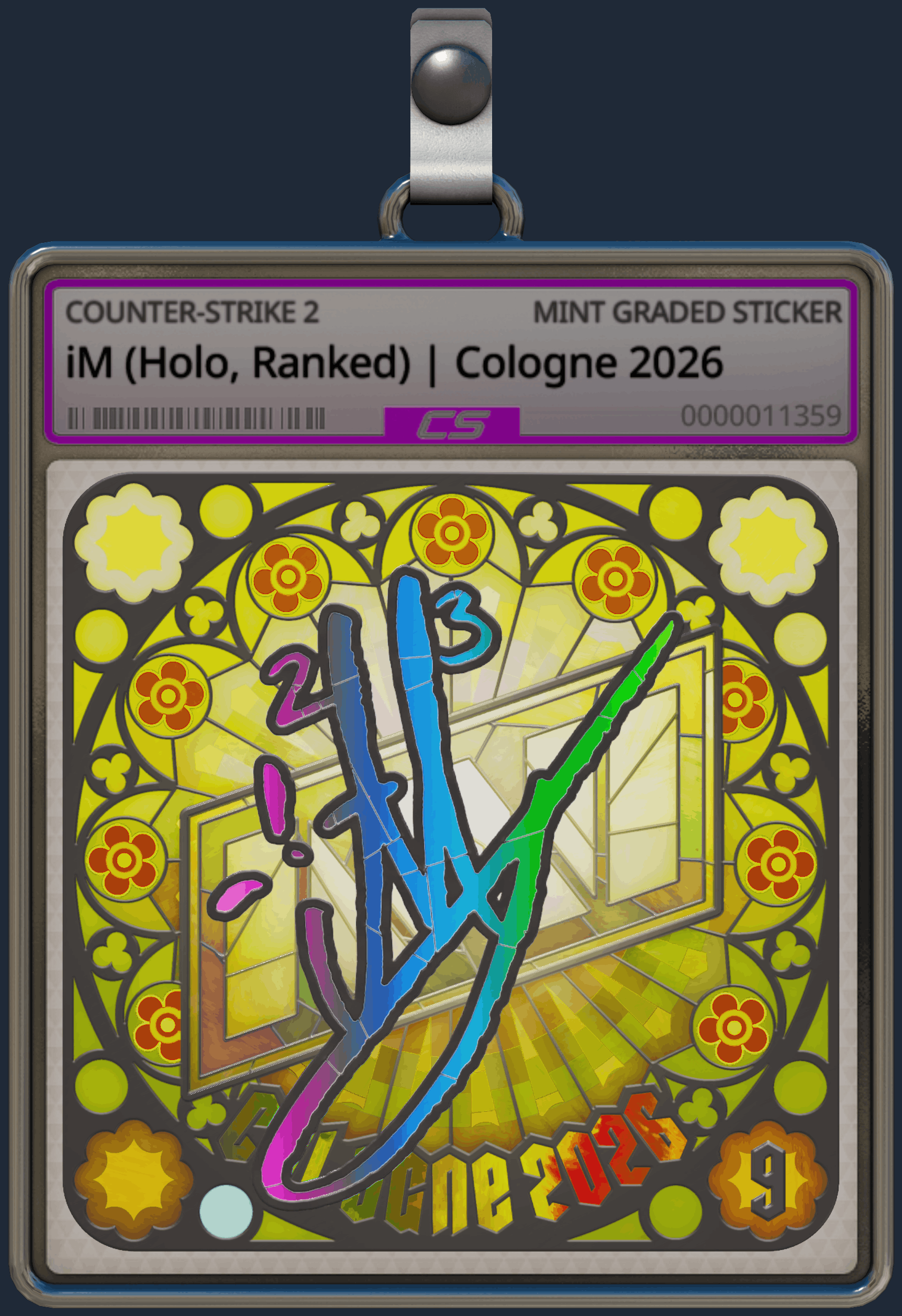 Sticker | iM (Holo, Ranked) | Cologne 2026 Image
