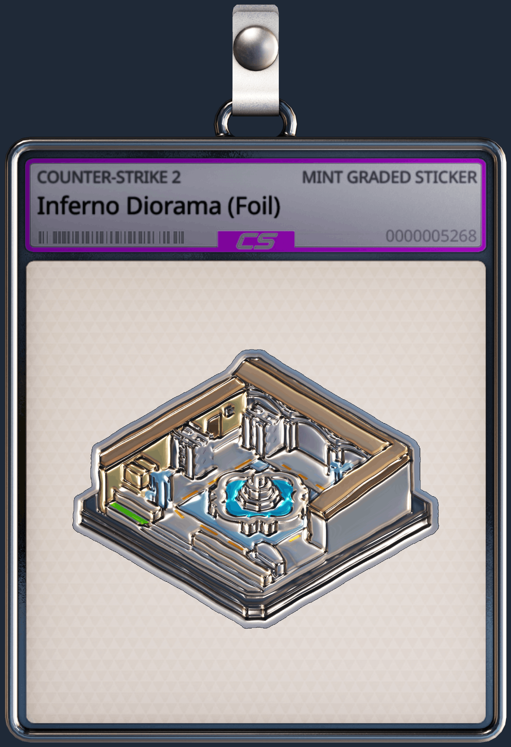 Sticker | Inferno Diorama (Foil) Image