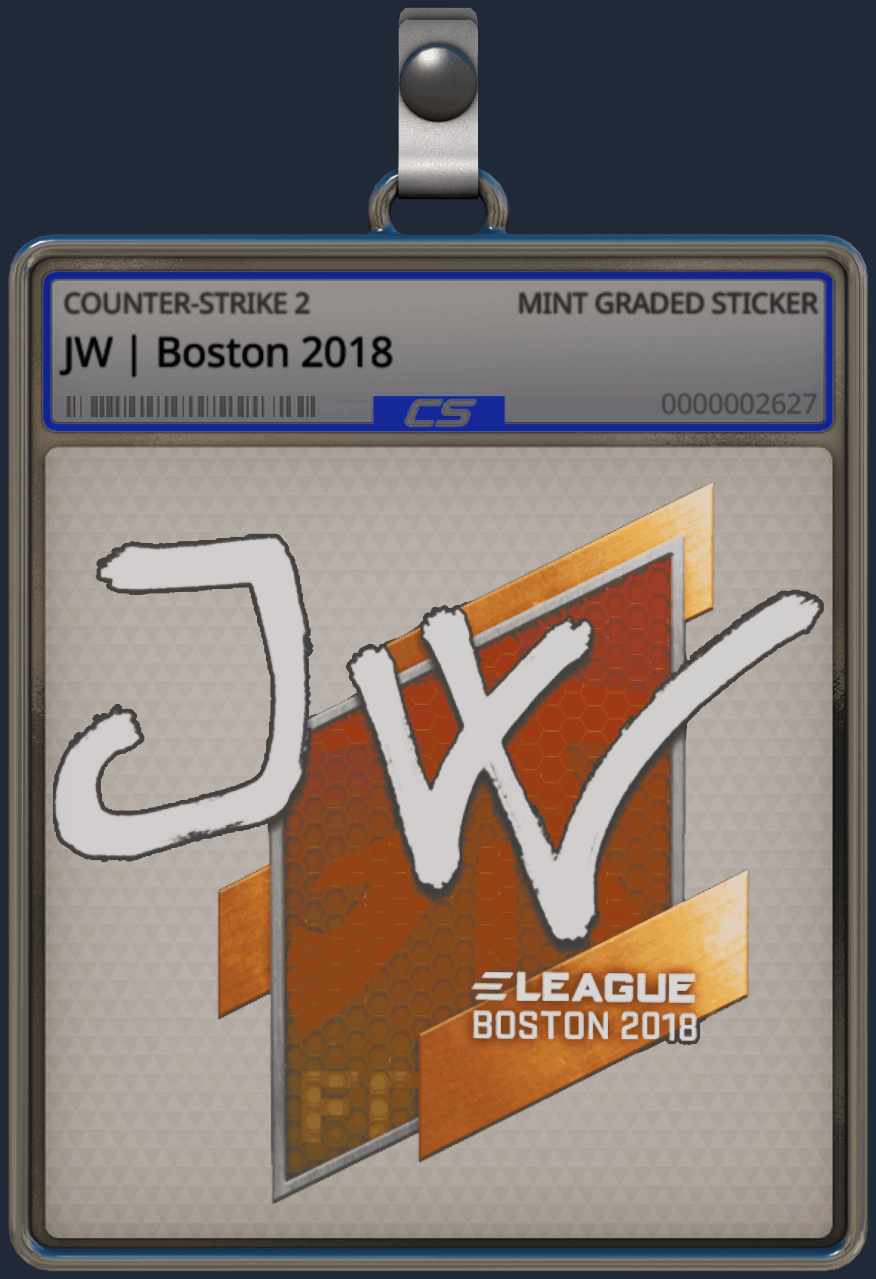 Sticker | JW | Boston 2018 Image