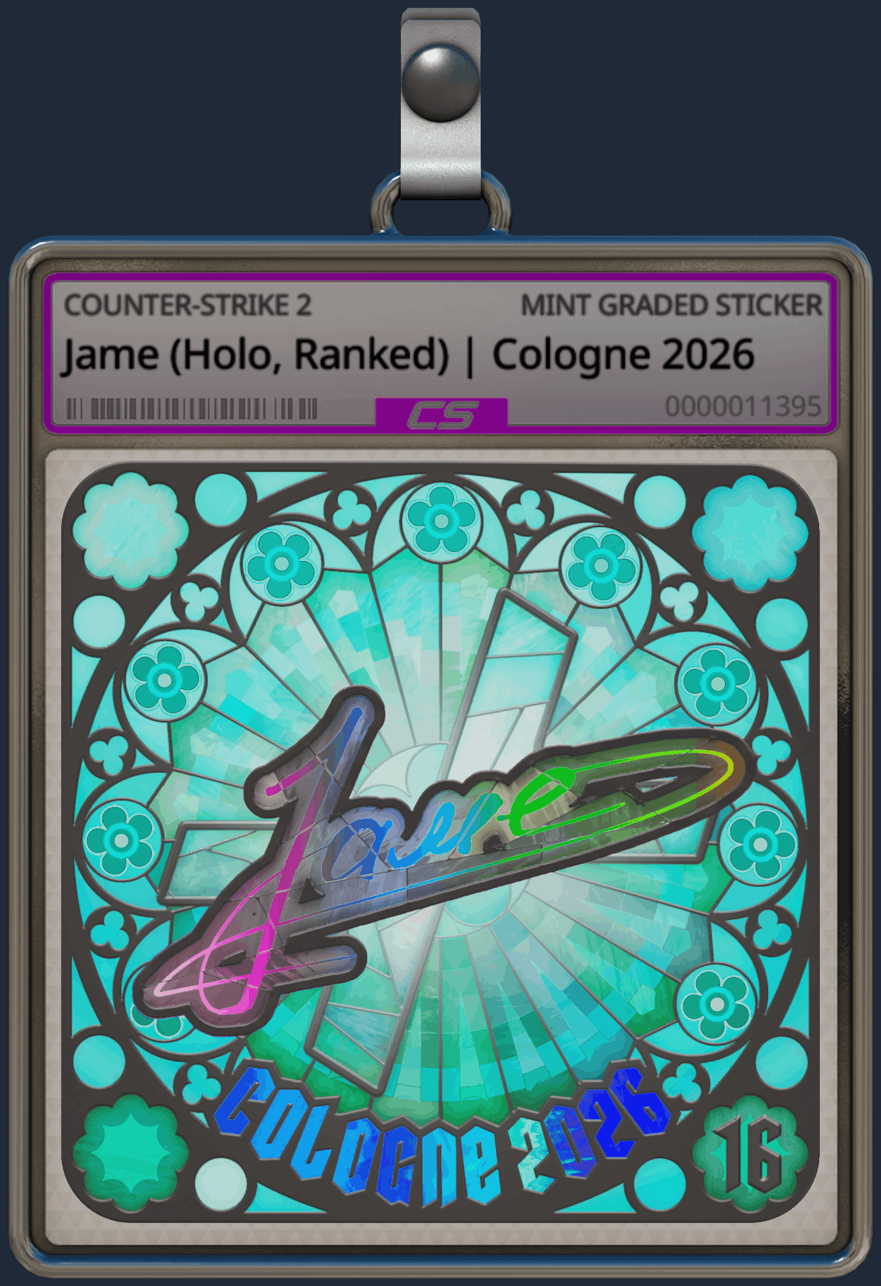 Sticker | Jame (Holo, Ranked) | Cologne 2026 Image