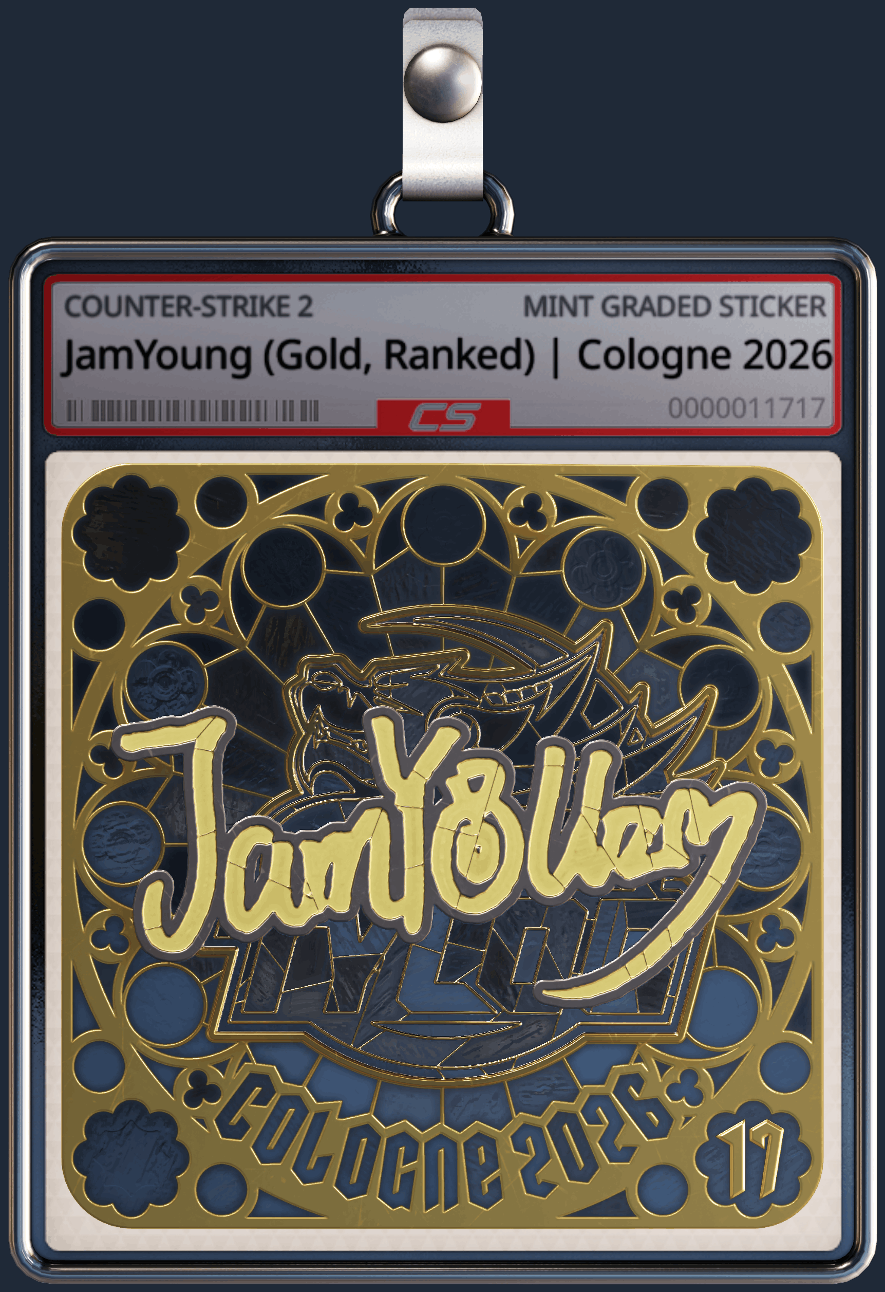 Sticker | JamYoung (Gold, Ranked) | Cologne 2026 Image