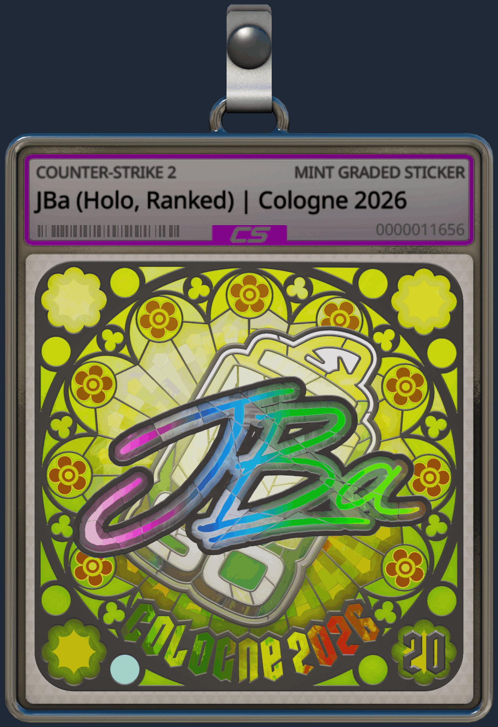 Sticker | JBa (Holo, Ranked) | Cologne 2026 Image