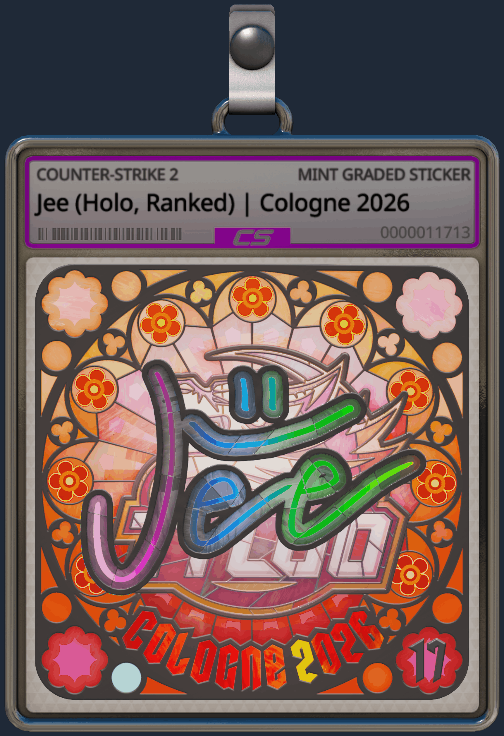 Sticker | Jee (Holo, Ranked) | Cologne 2026 Image