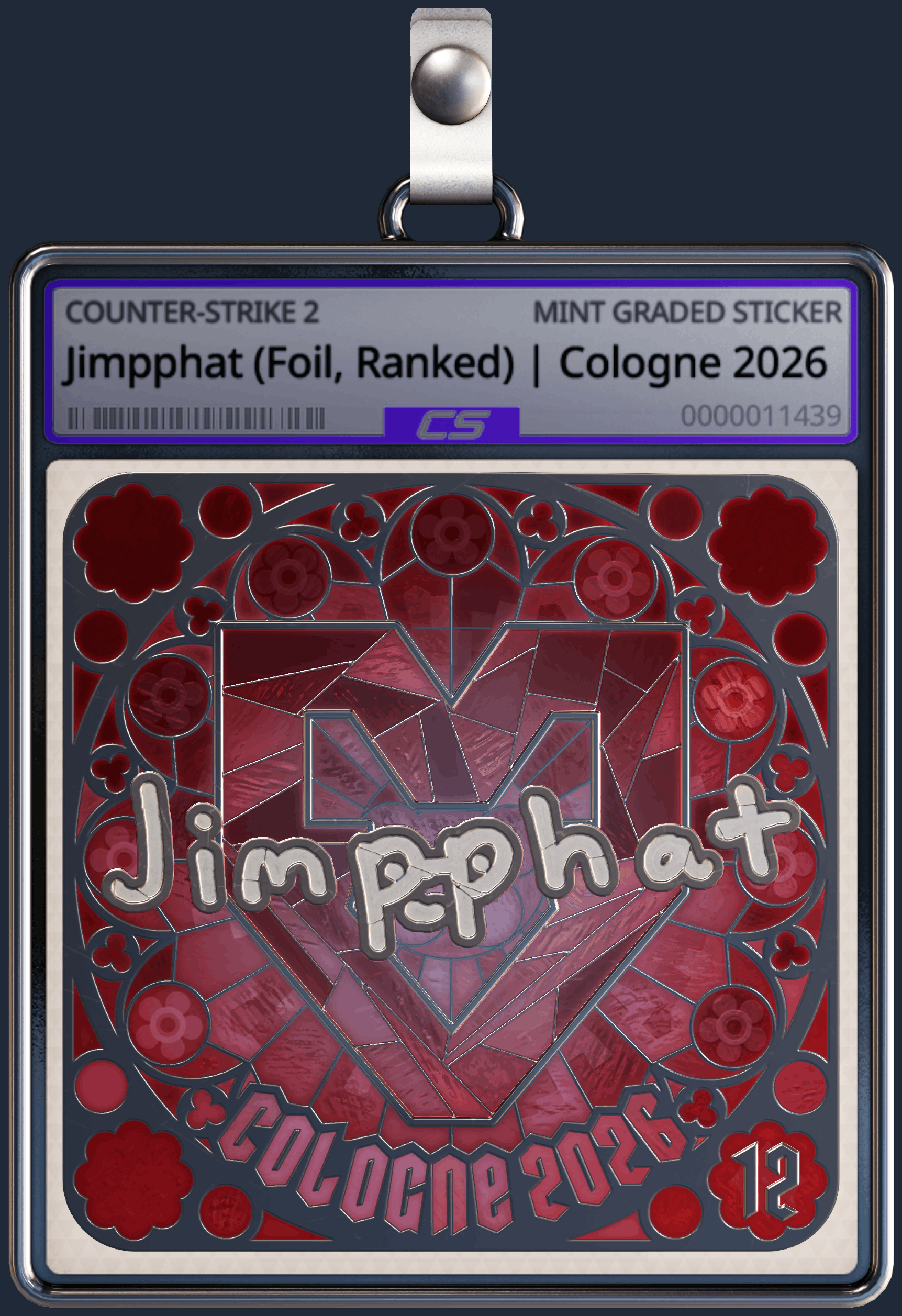 Sticker | Jimpphat (Foil, Ranked) | Cologne 2026 Image