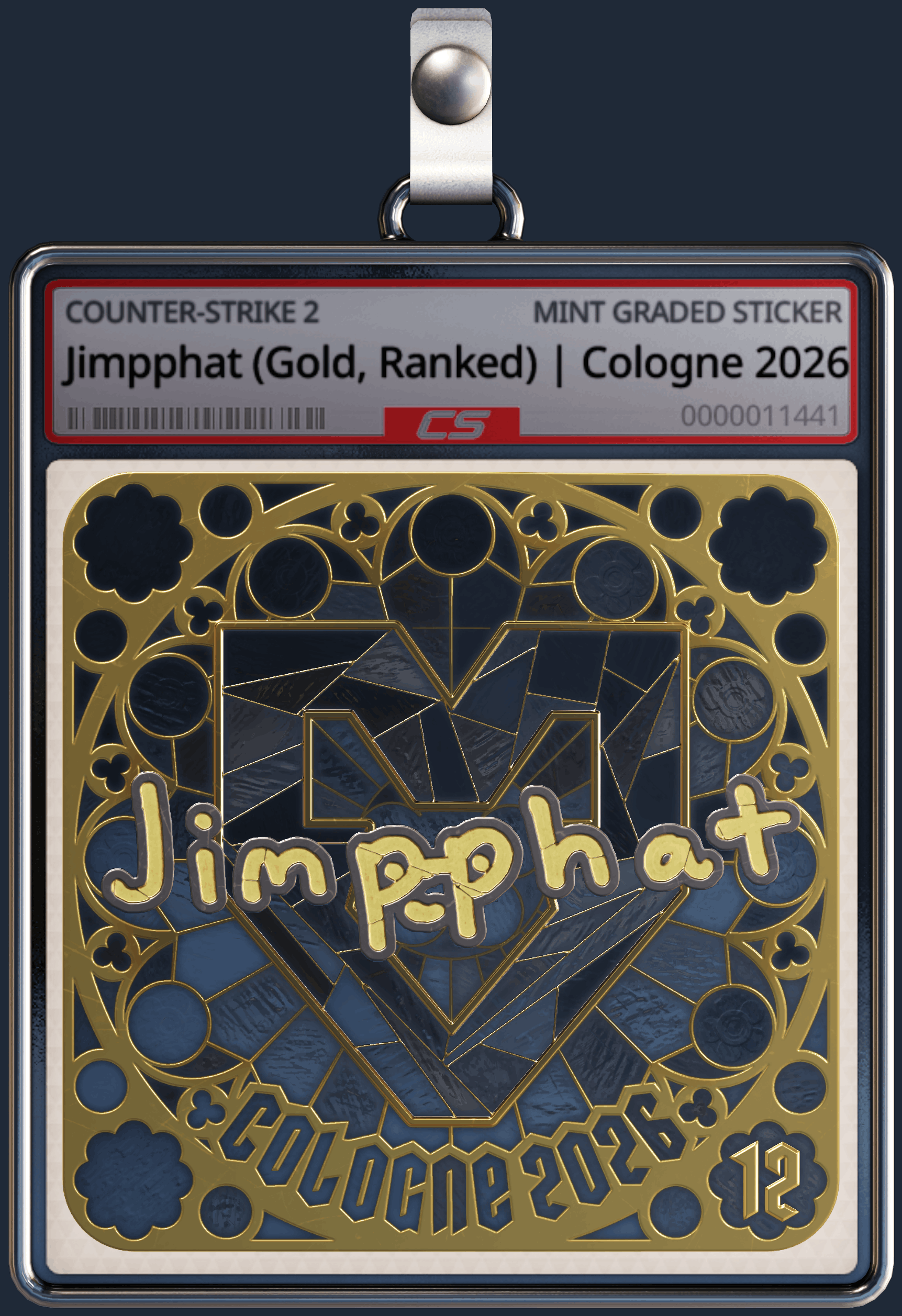 Sticker | Jimpphat (Gold, Ranked) | Cologne 2026 Image