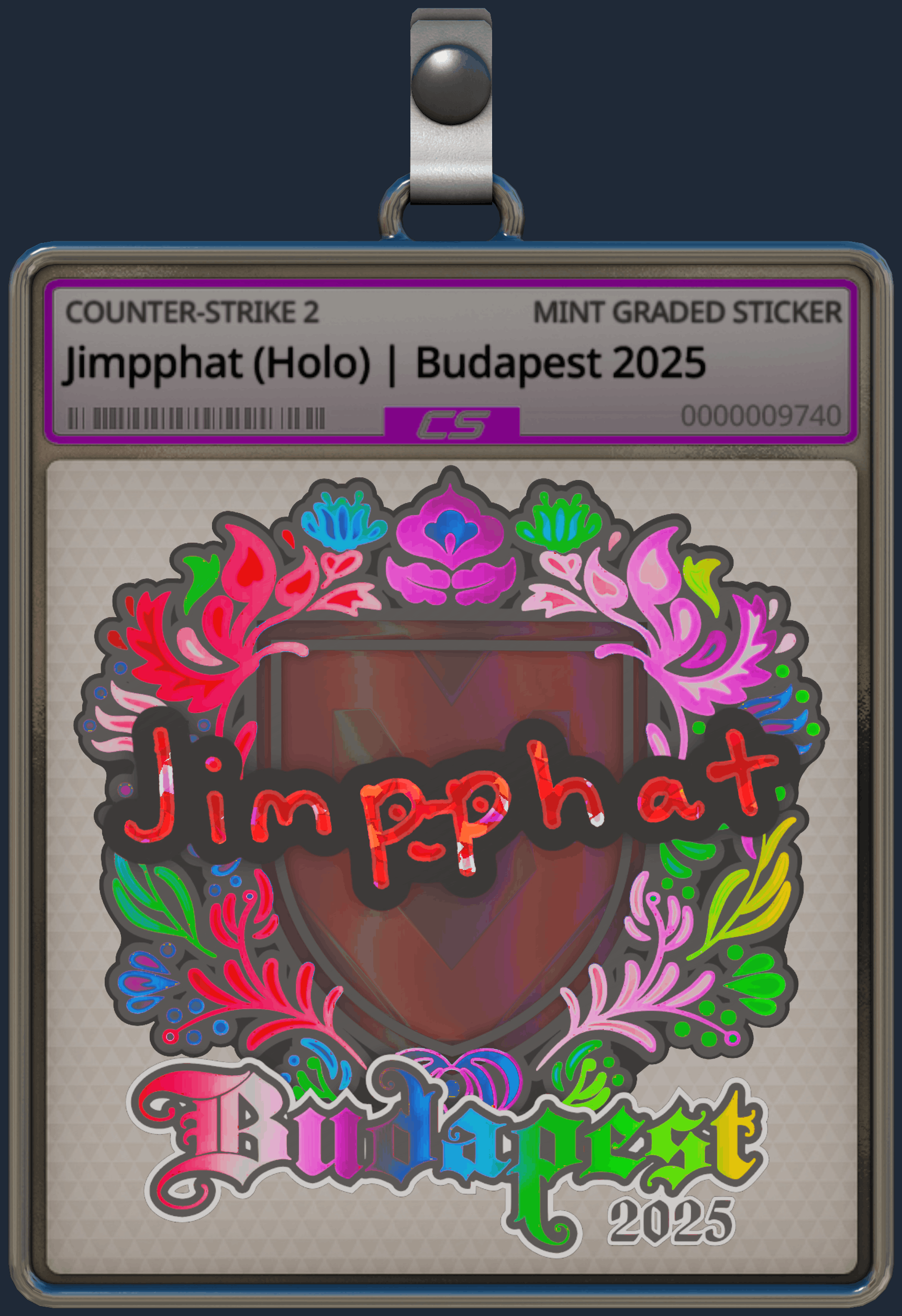 Sticker | Jimpphat (Holo) | Budapest 2025 Image