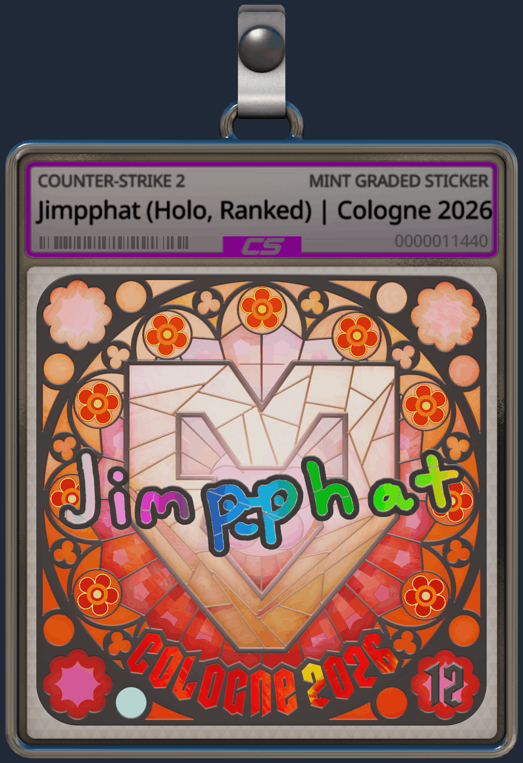 Sticker | Jimpphat (Holo, Ranked) | Cologne 2026 Image