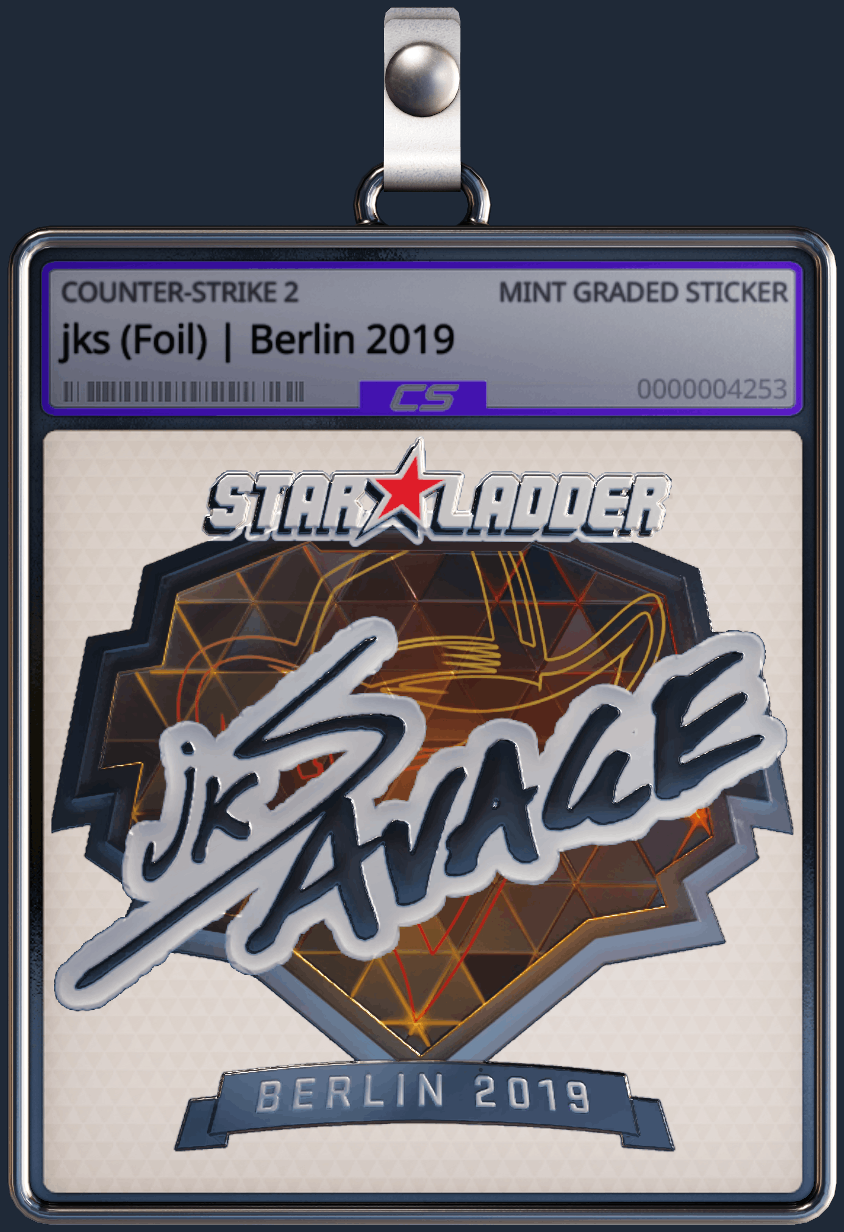 Sticker | jks (Foil) | Berlin 2019 Image