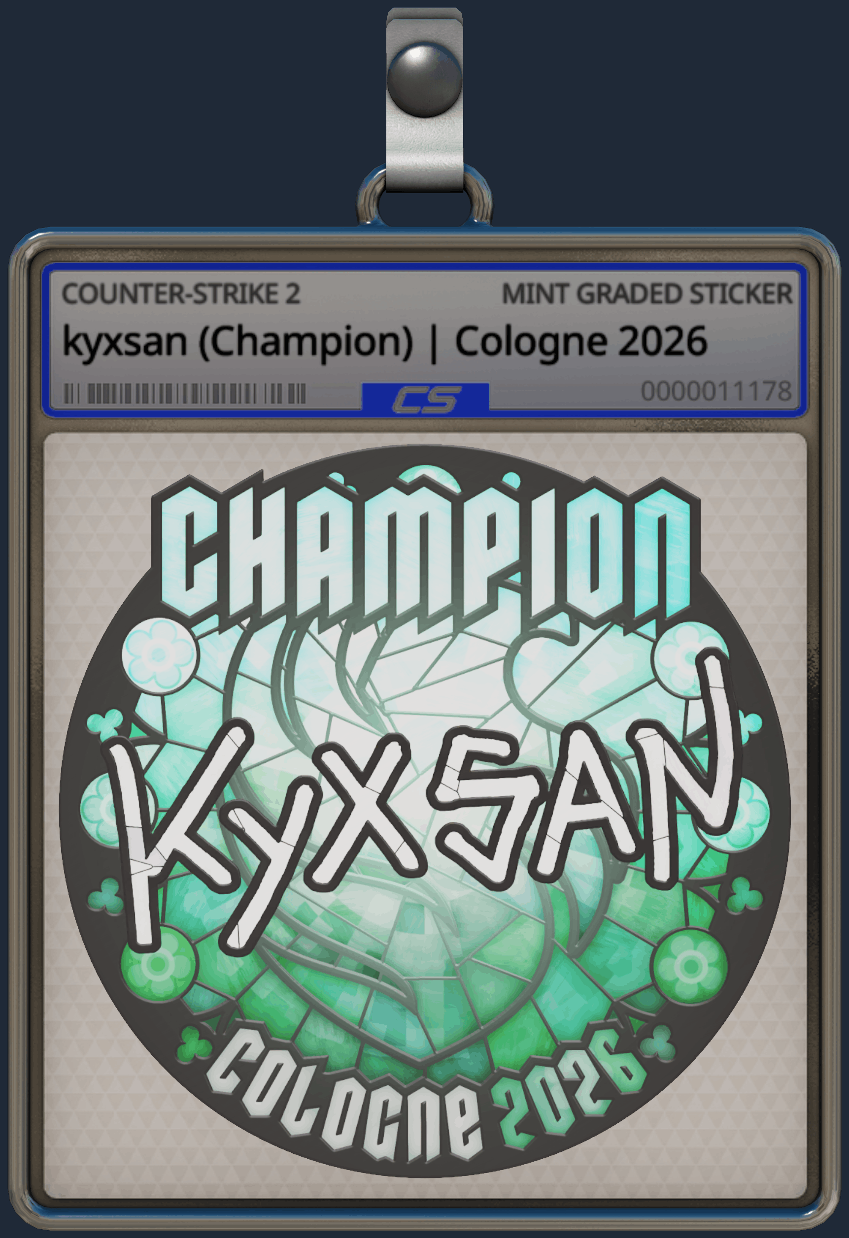 Sticker | kyxsan (Champion) | Cologne 2026 Image