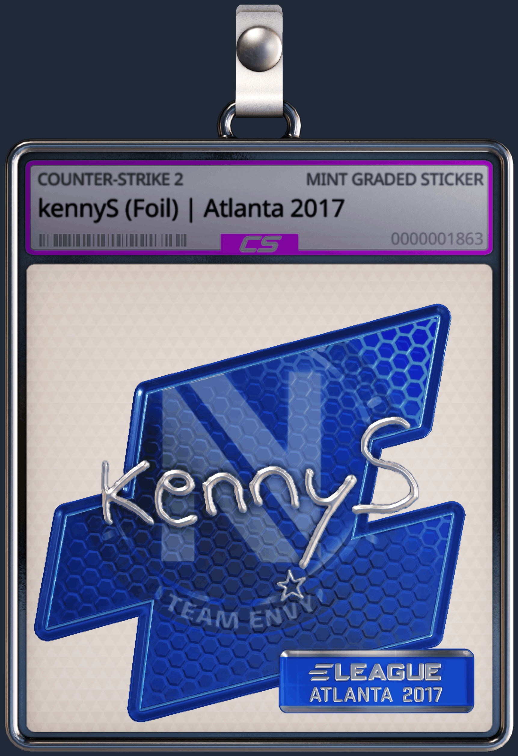 Sticker | kennyS (Foil) | Atlanta 2017 Image