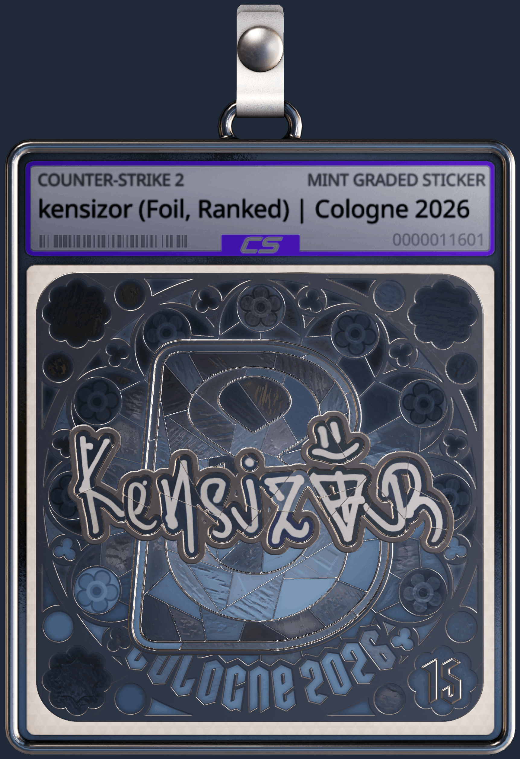 Sticker | kensizor (Foil, Ranked) | Cologne 2026 Image