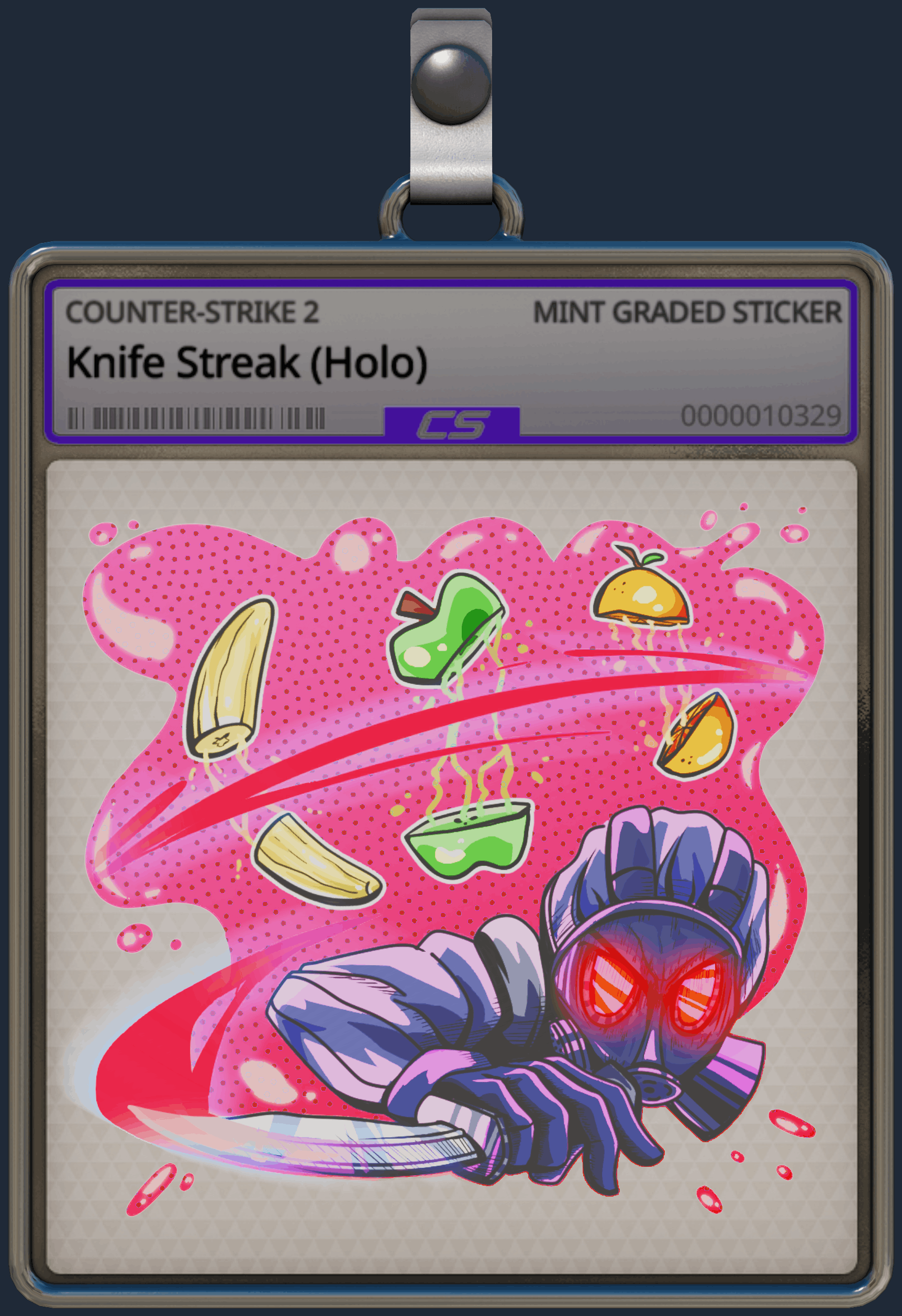 Sticker | Knife Streak (Holo) Image