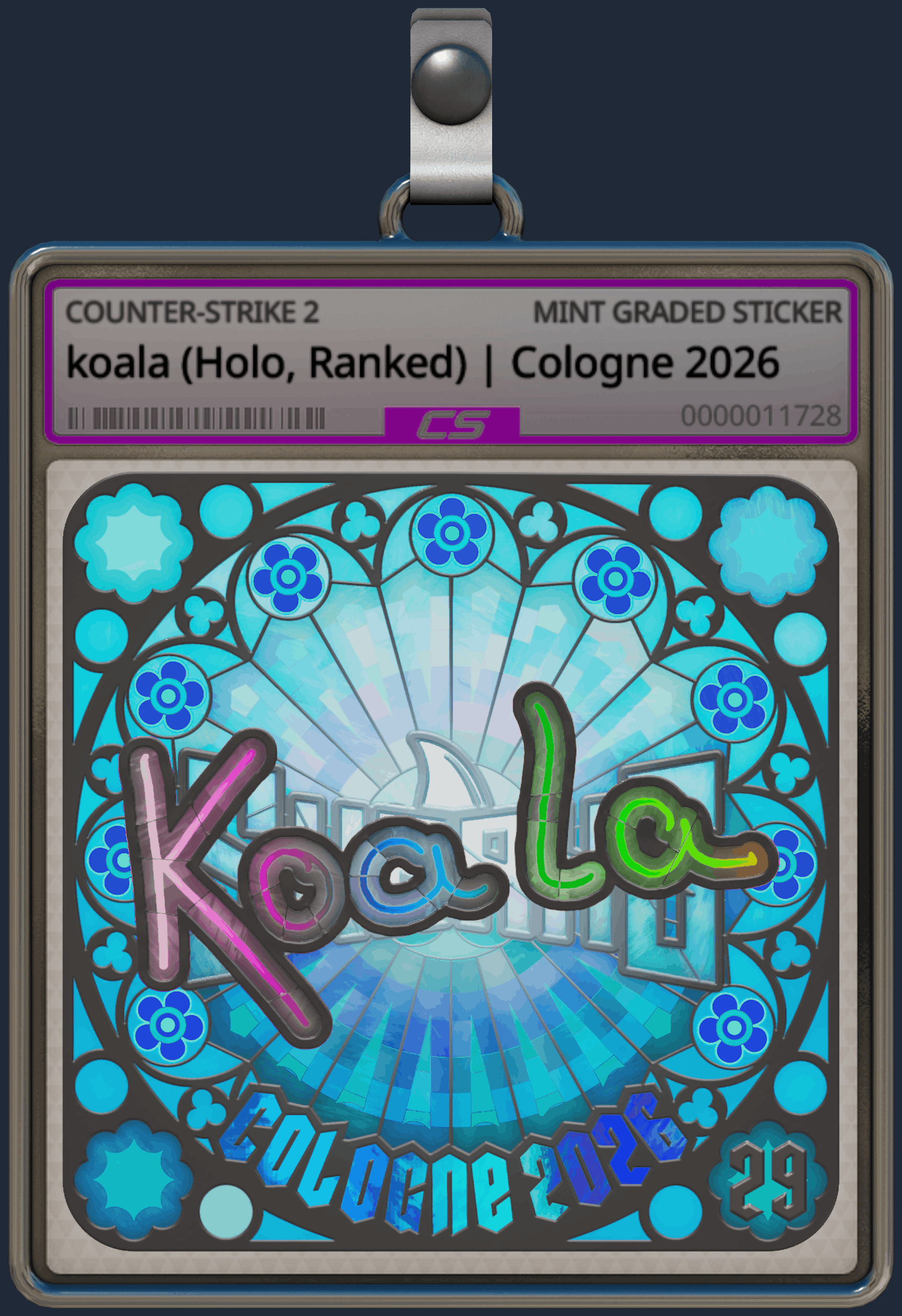 Sticker | koala (Holo, Ranked) | Cologne 2026 Image