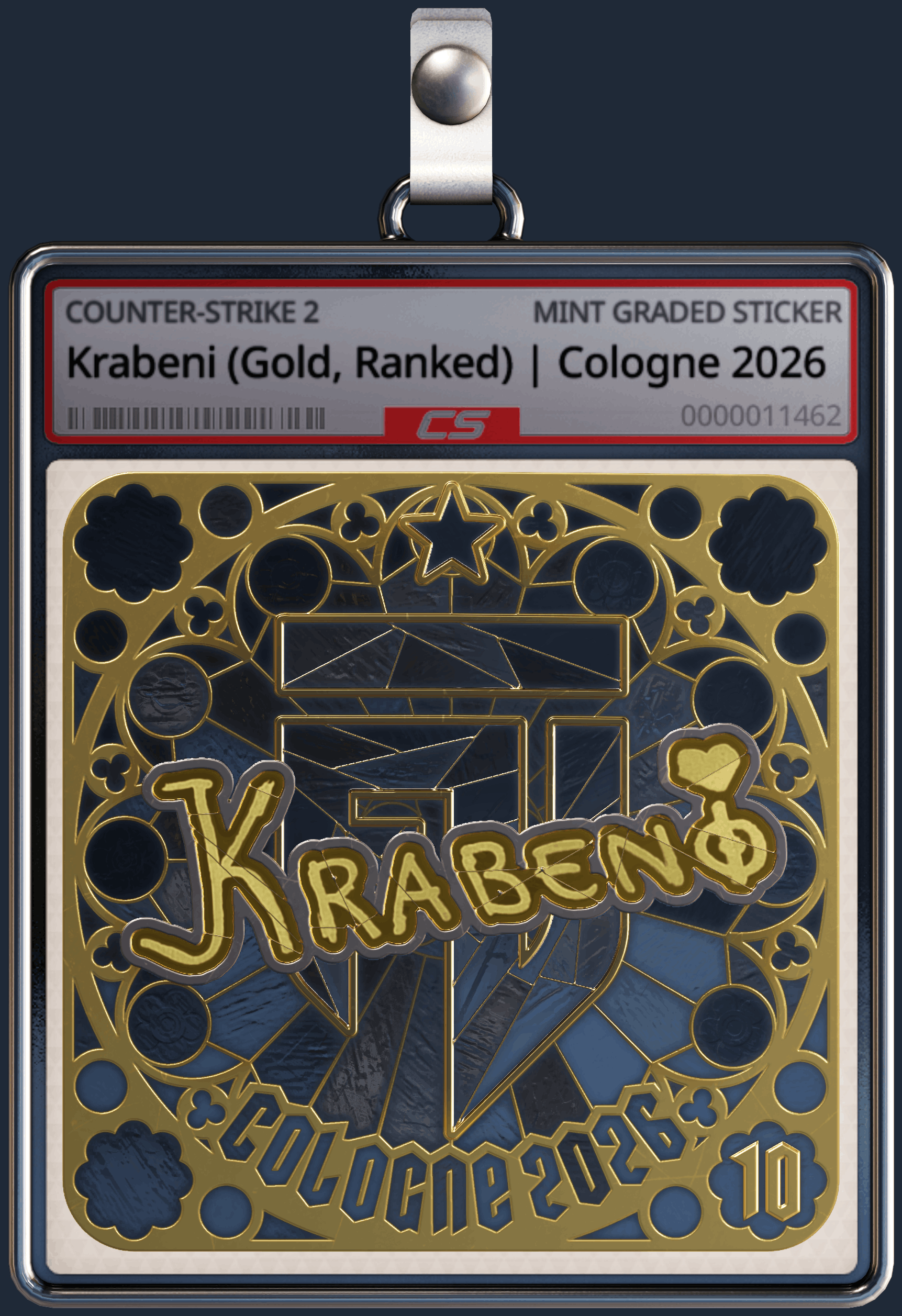 Sticker | Krabeni (Gold, Ranked) | Cologne 2026 Image