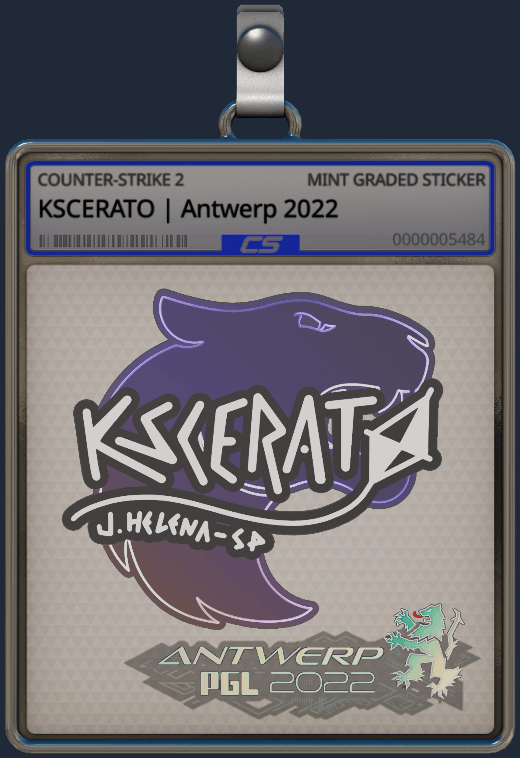 Sticker | KSCERATO | Antwerp 2022 Image