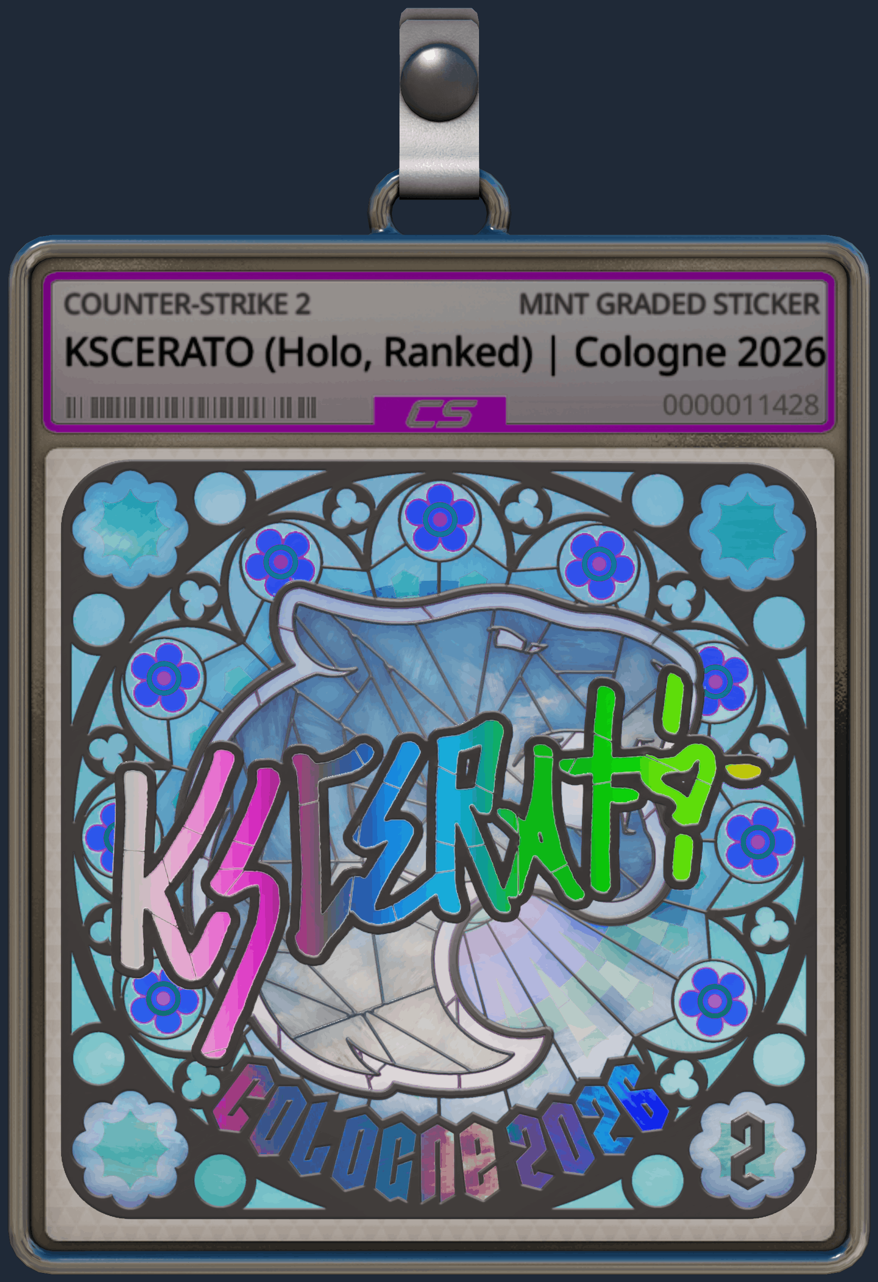 Sticker | KSCERATO (Holo, Ranked) | Cologne 2026 Image
