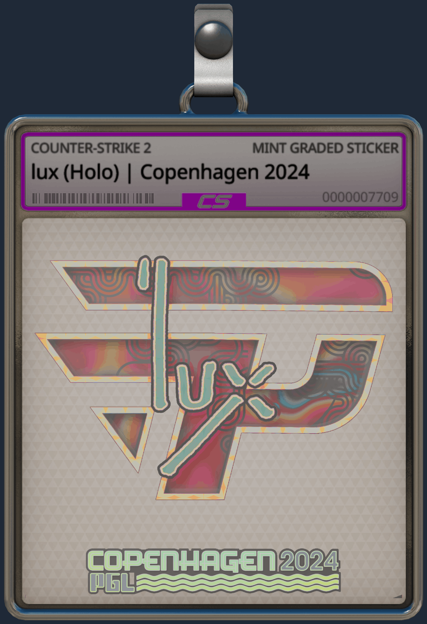 Sticker | lux (Holo) | Copenhagen 2024 Image