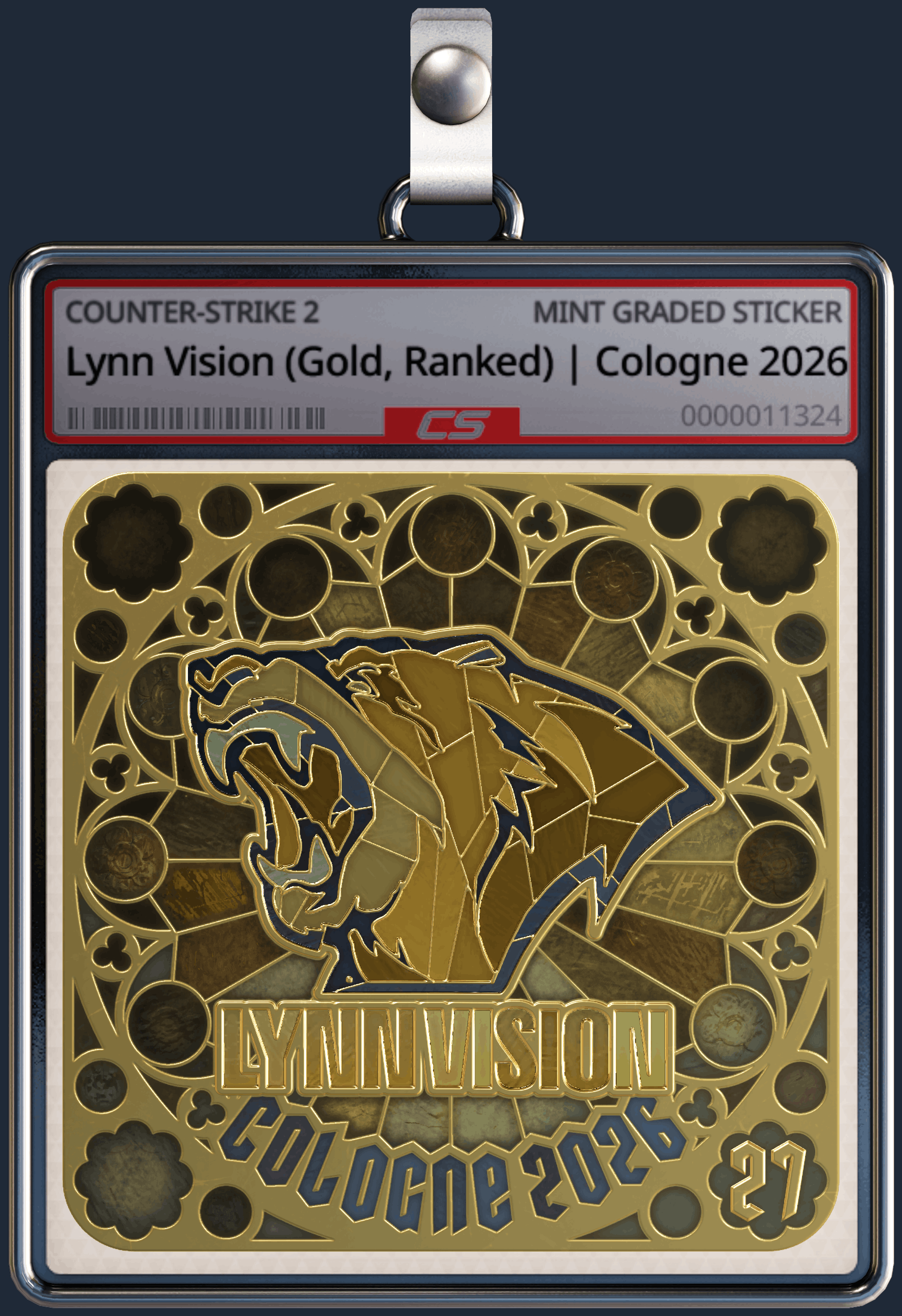Sticker | Lynn Vision (Gold, Ranked) | Cologne 2026 Image