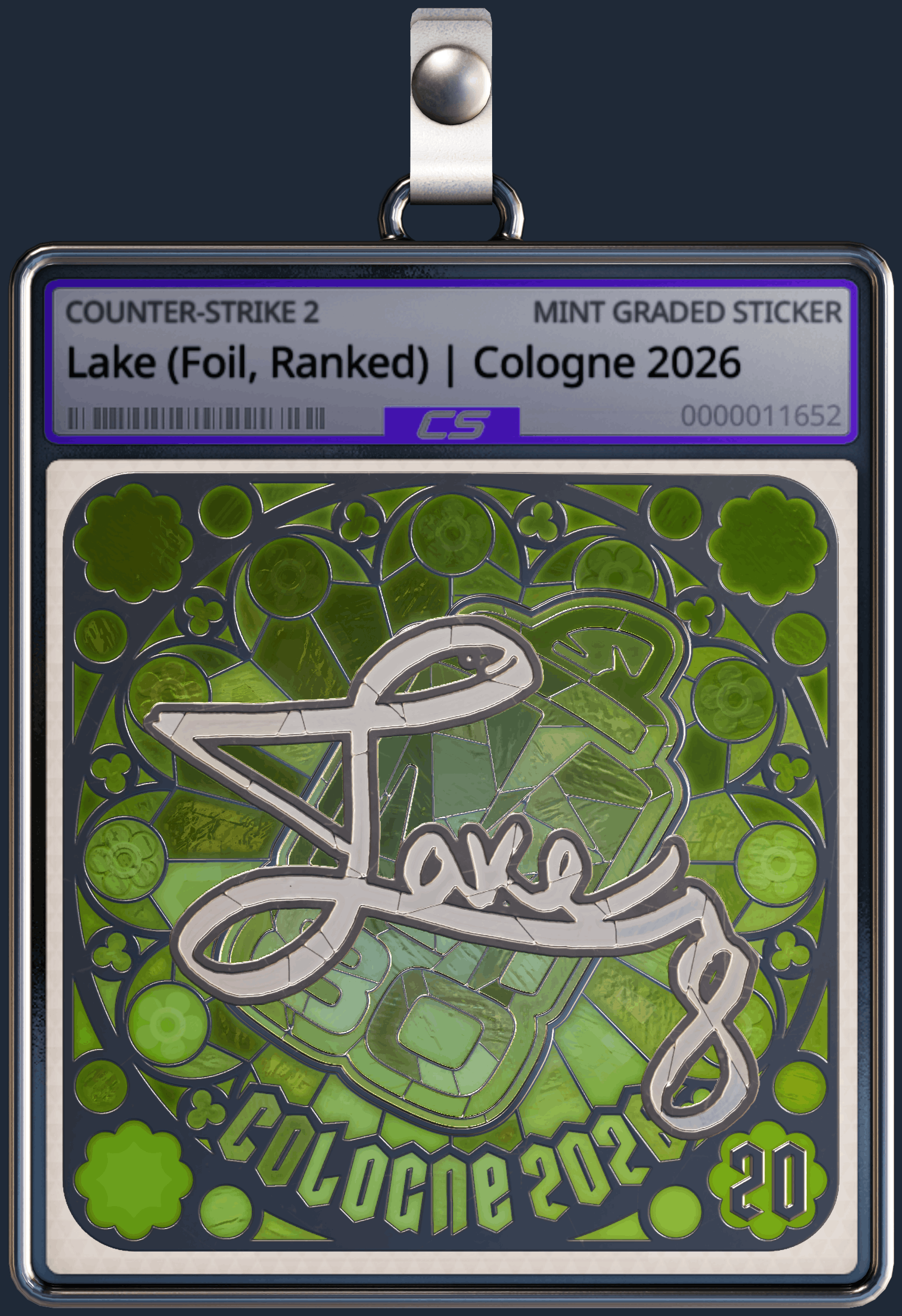 Sticker | Lake (Foil, Ranked) | Cologne 2026 Image