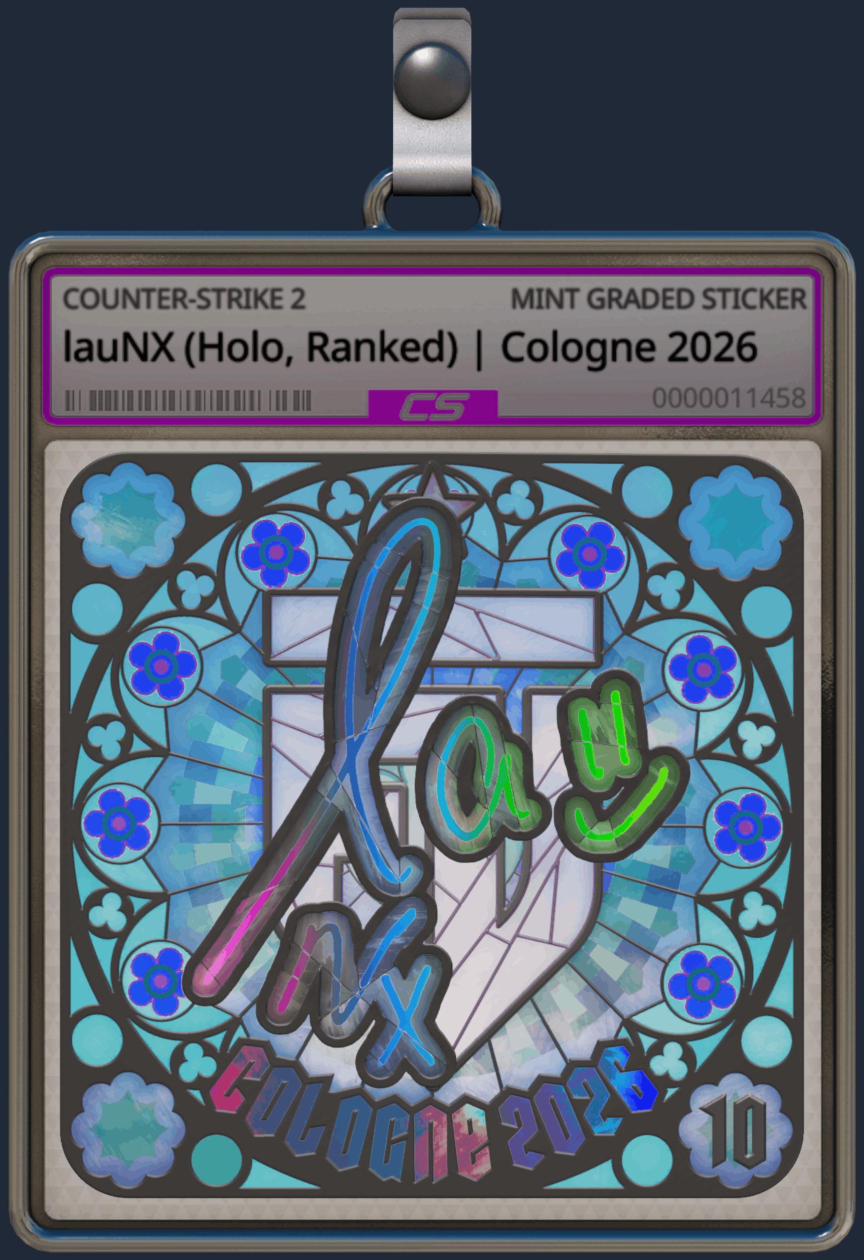 Sticker | lauNX (Holo, Ranked) | Cologne 2026 Image
