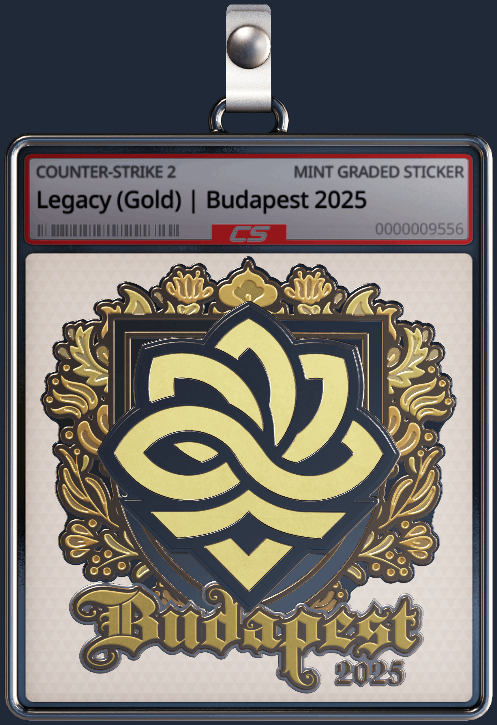 Sticker | Legacy (Gold) | Budapest 2025 Image
