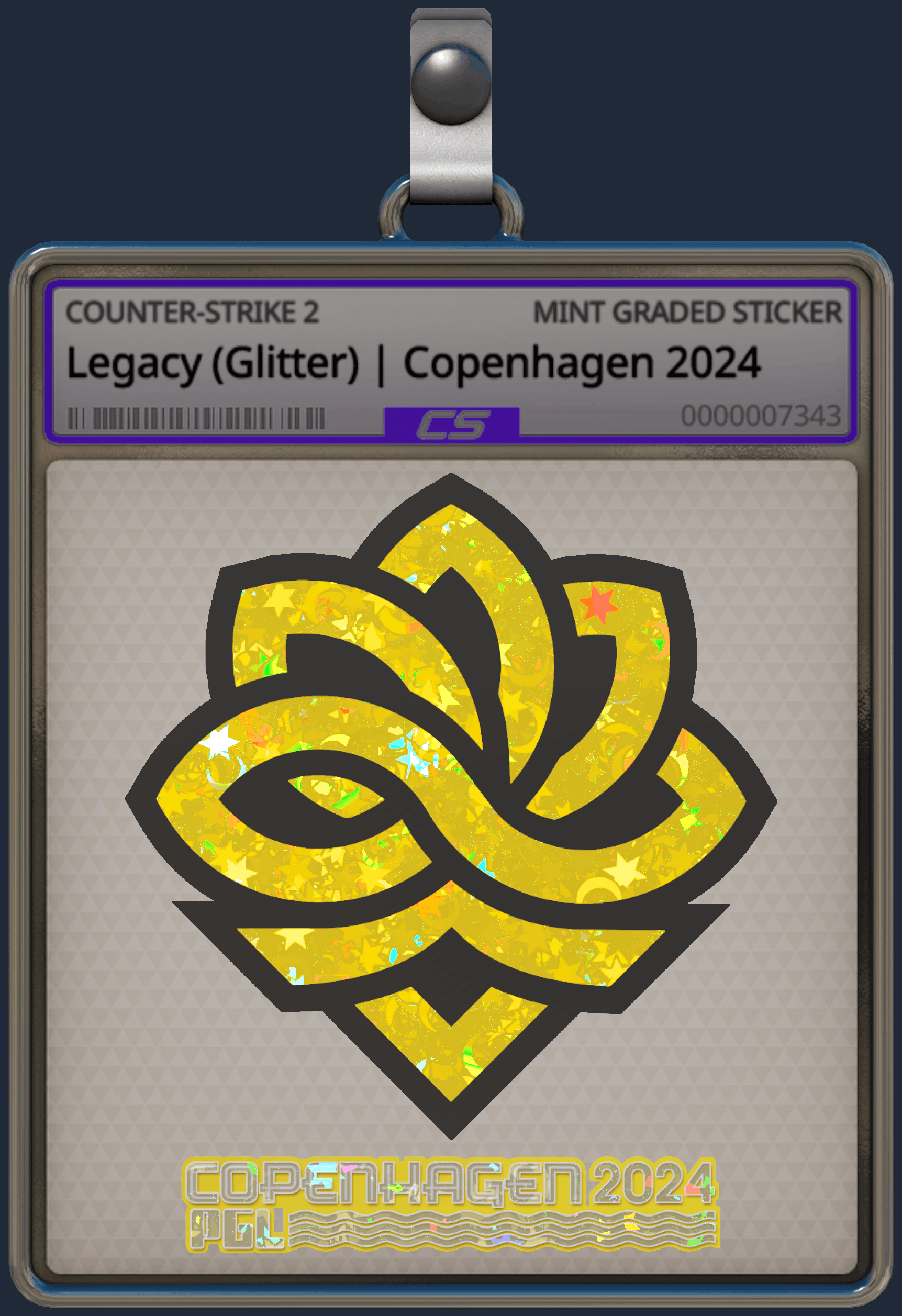 Sticker | Legacy (Glitter) | Copenhagen 2024 Image
