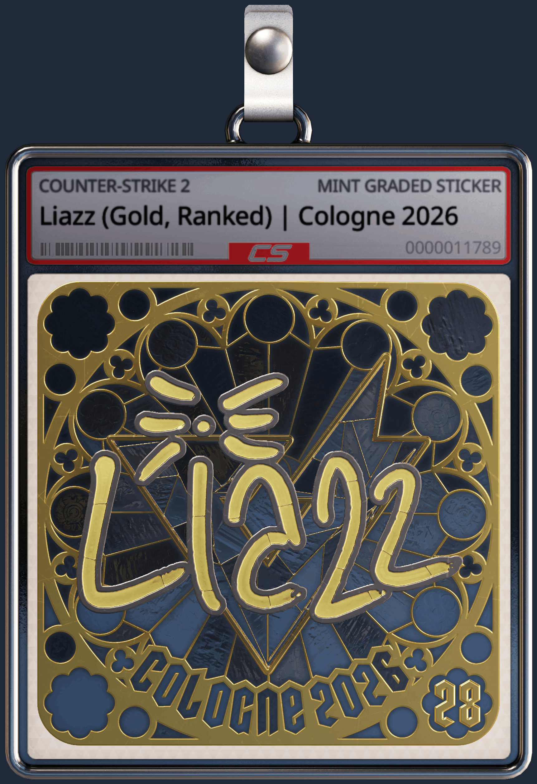 Sticker | Liazz (Gold, Ranked) | Cologne 2026 Image