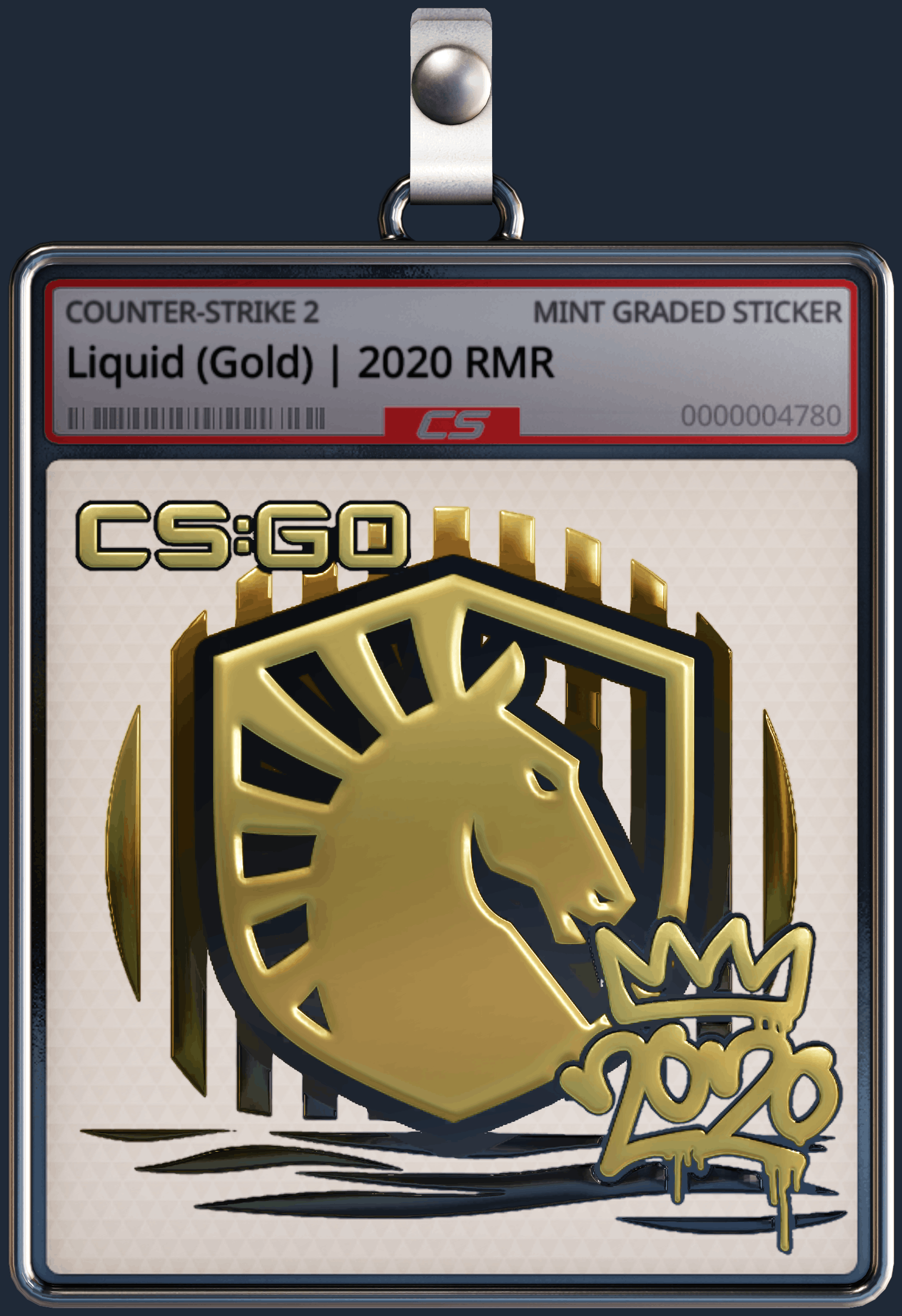 Sticker | Liquid (Gold) | 2020 RMR Image