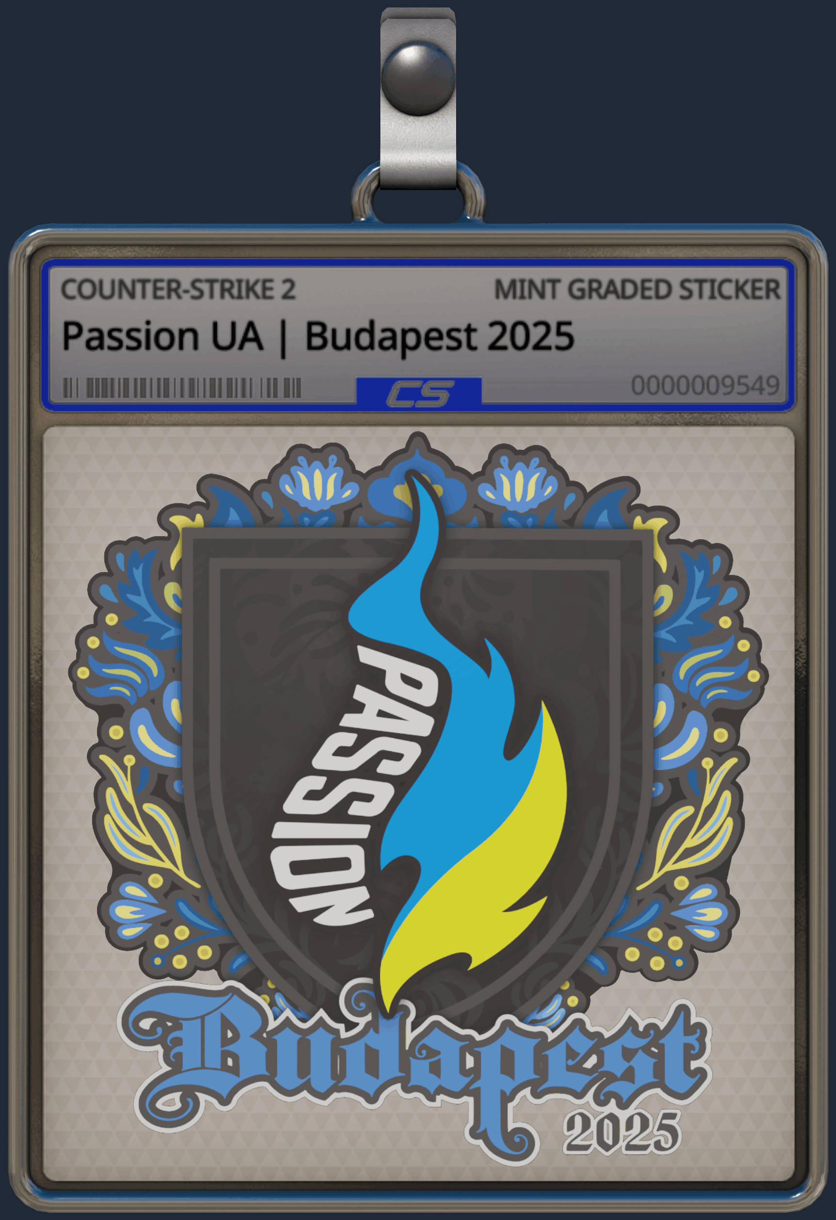 Sticker | Passion UA | Budapest 2025 Image