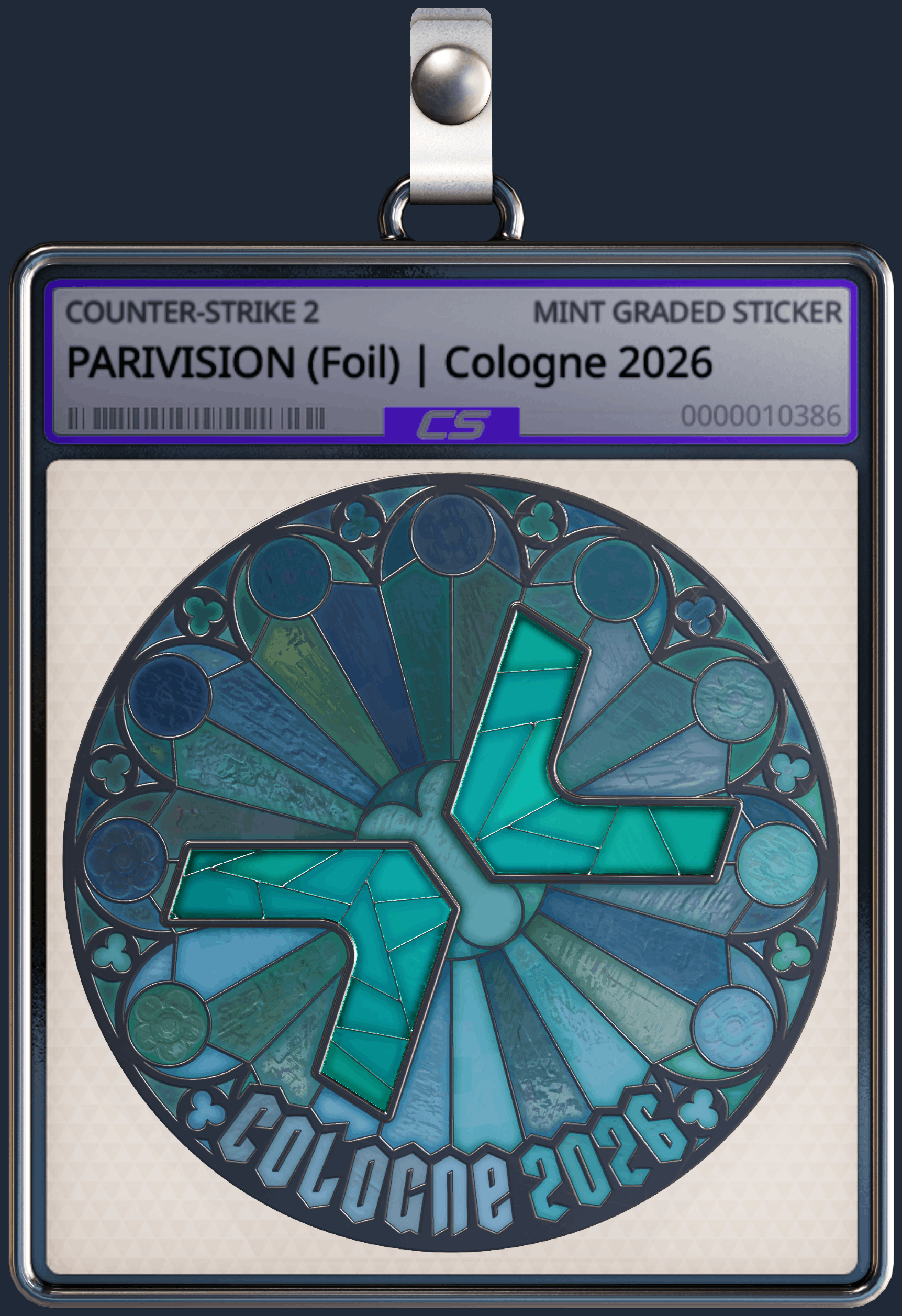 Sticker | PARIVISION (Foil) | Cologne 2026 Image