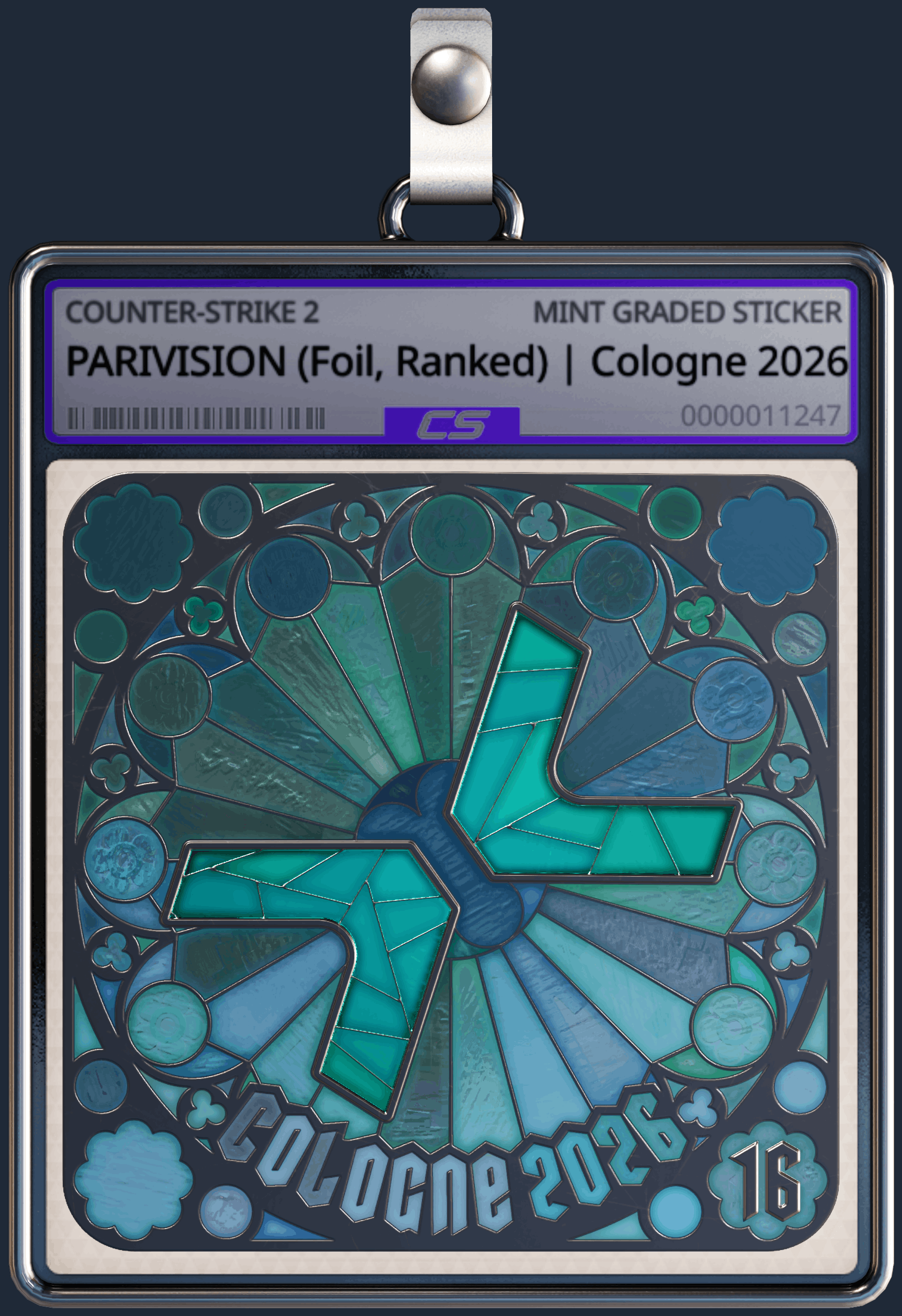 Sticker | PARIVISION (Foil, Ranked) | Cologne 2026 Image