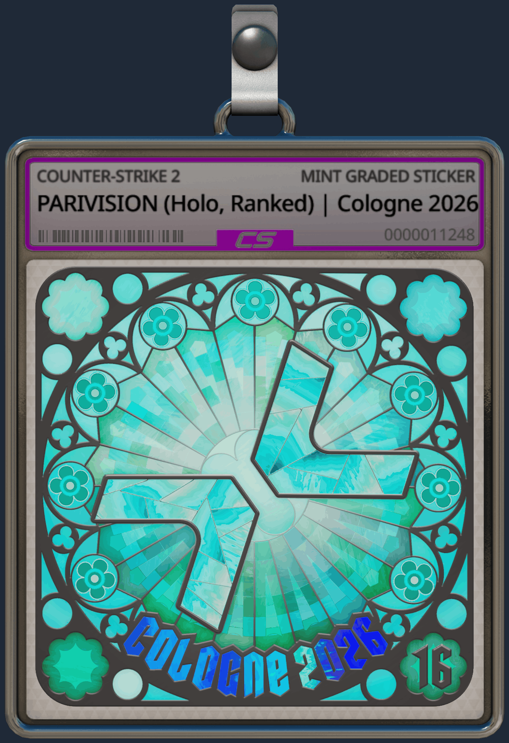 Sticker | PARIVISION (Holo, Ranked) | Cologne 2026 Image