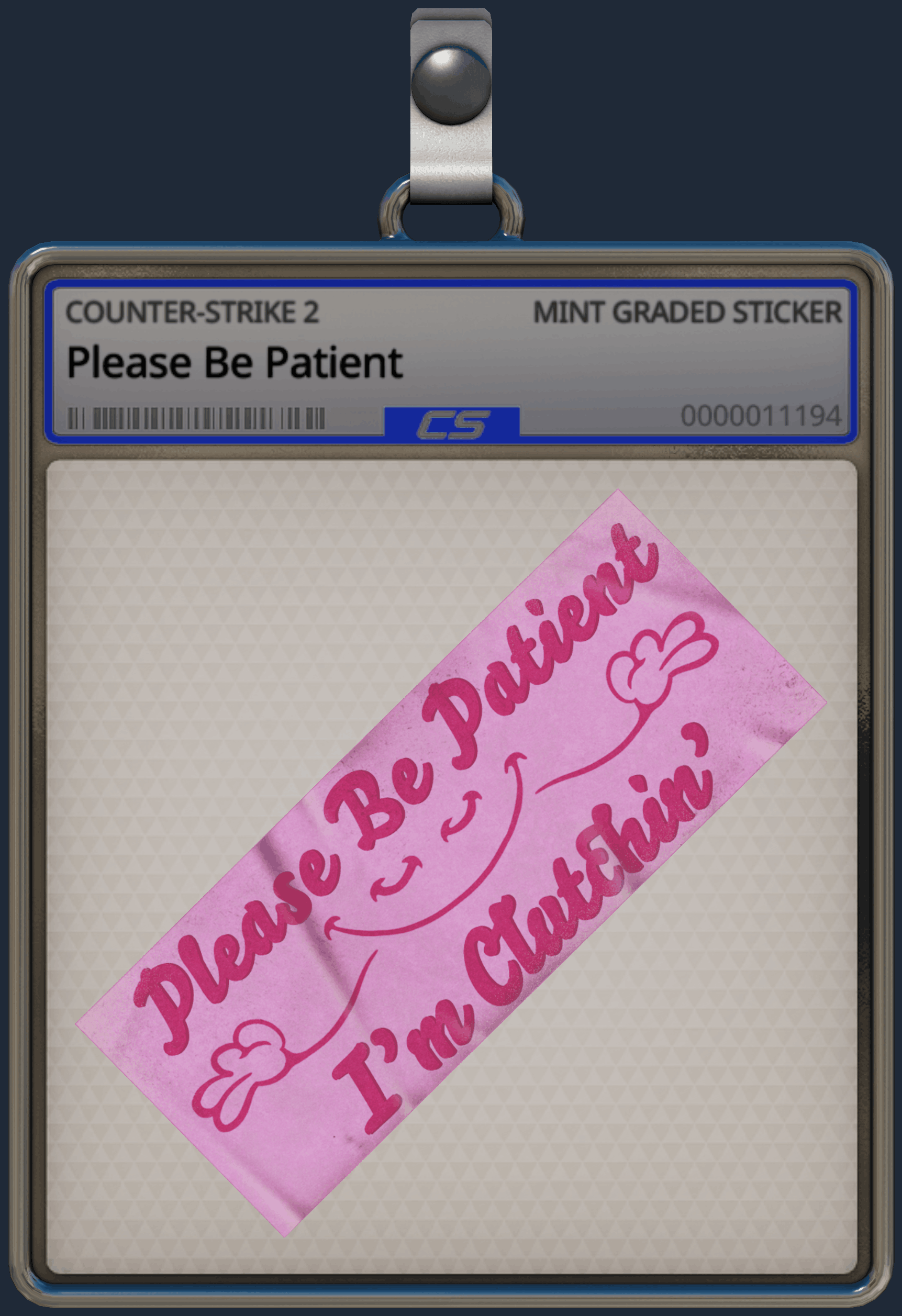 Sticker | Please Be Patient Image