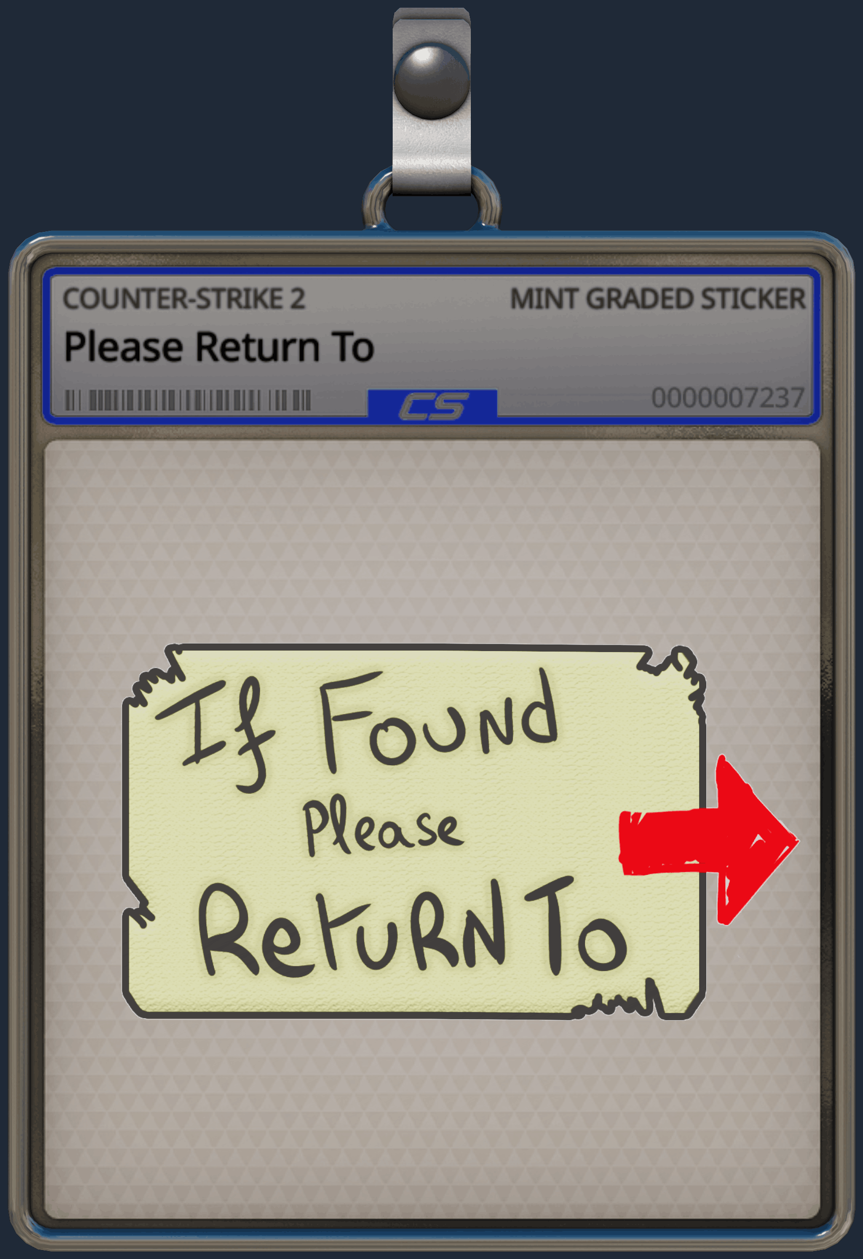 Sticker | Please Return To Image