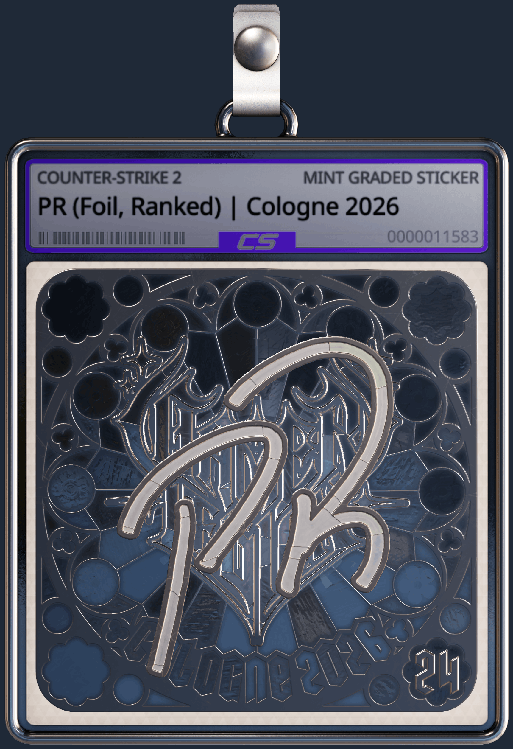 Sticker | PR (Foil, Ranked) | Cologne 2026 Image
