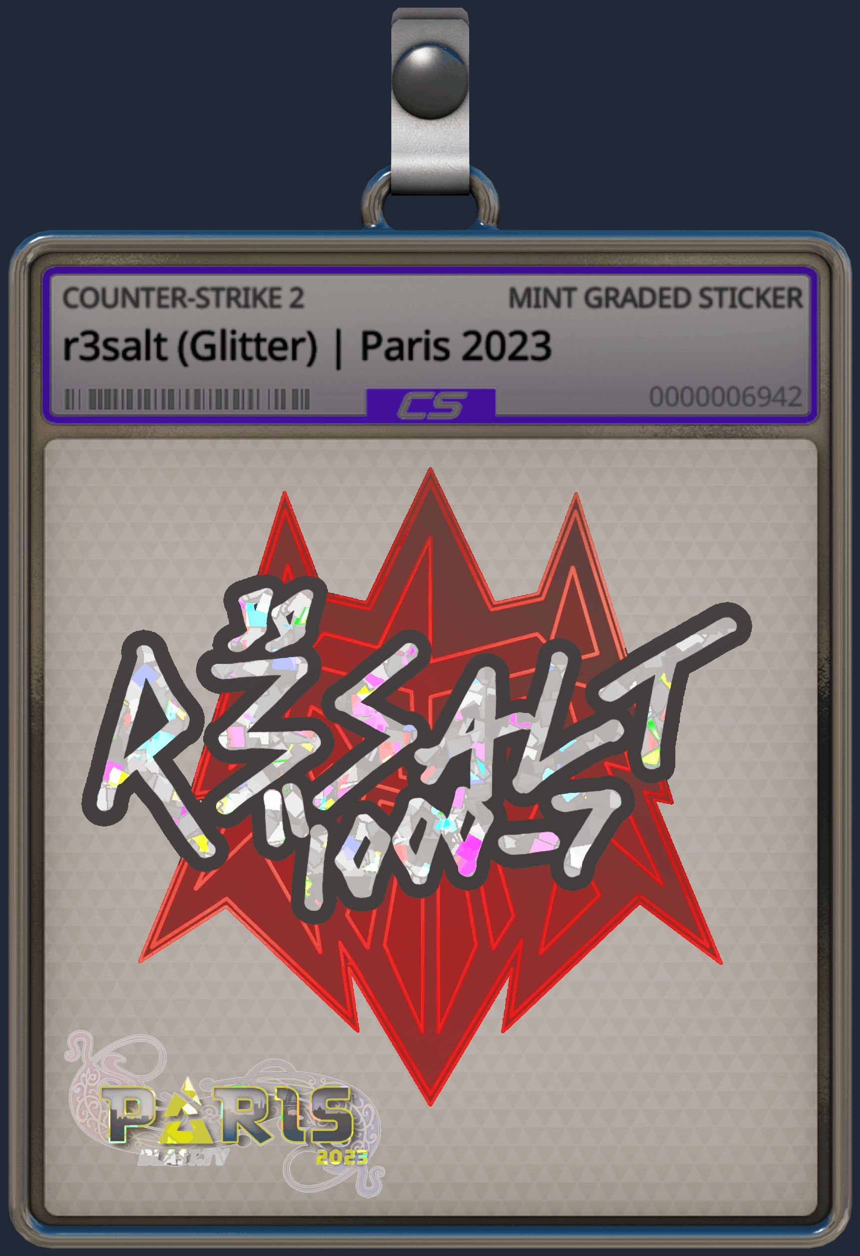 Sticker | r3salt (Glitter) | Paris 2023 Image