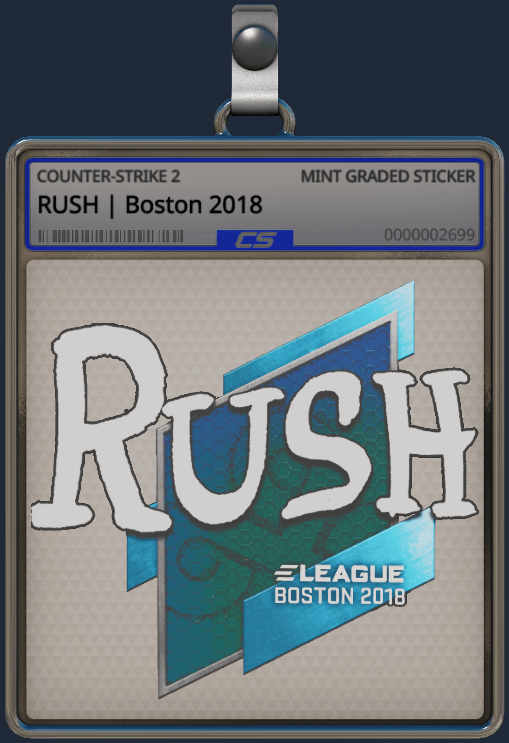 Sticker | RUSH | Boston 2018 Image