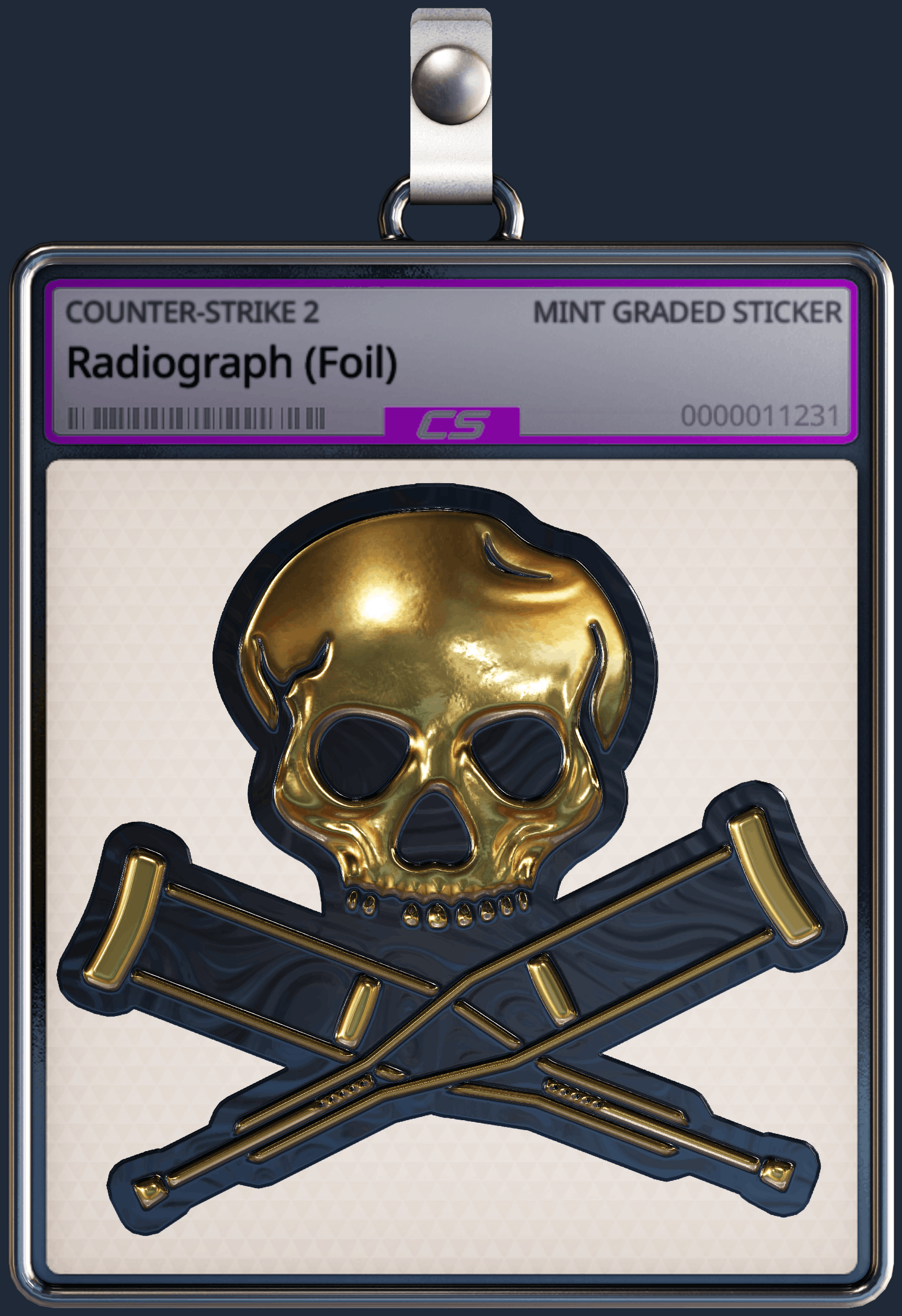 Sticker | Radiograph (Foil) Image